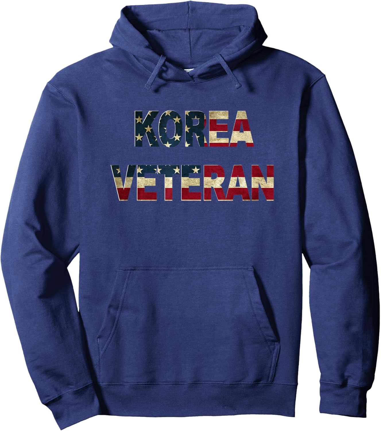 Korea veteran t shirt Korean war Vet Us flag Hoodie - Hoodie | Navy