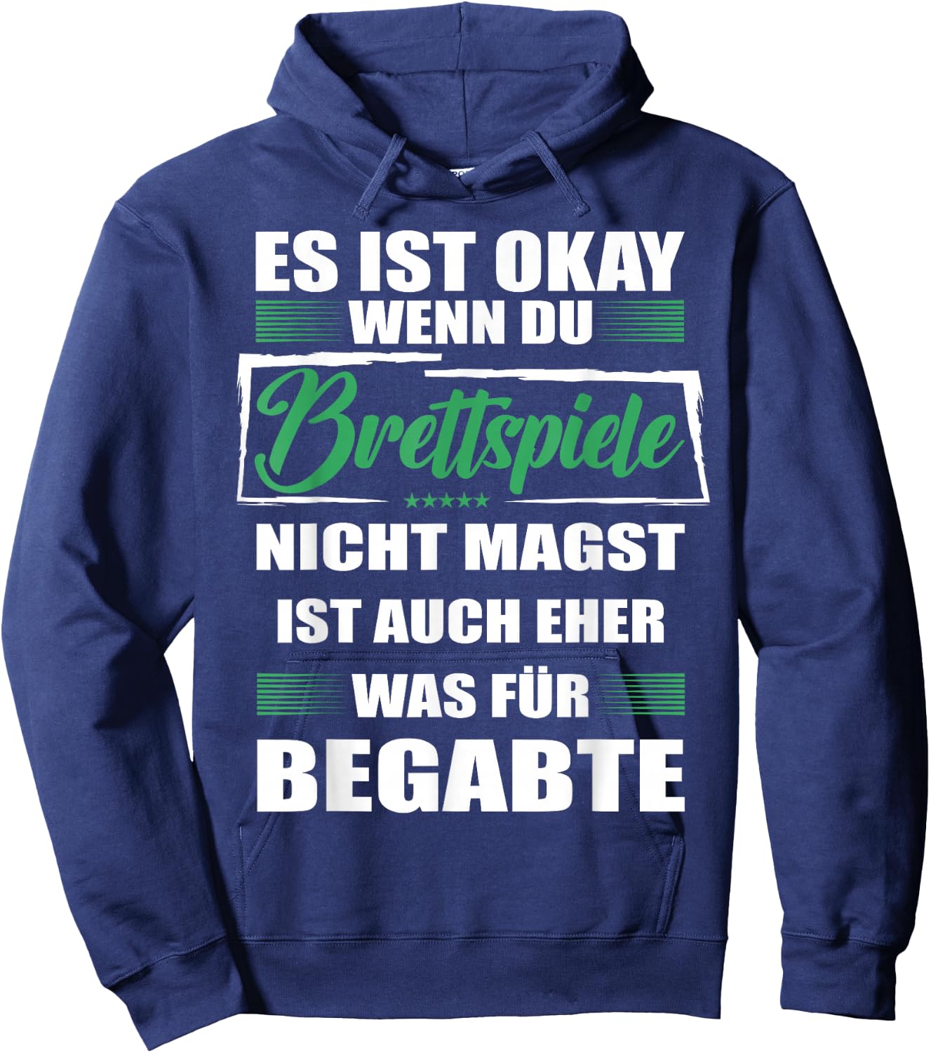 Brettspieler Lustiger Spruch für Mann Brettspiele Hoodie - Hoodie | Navy