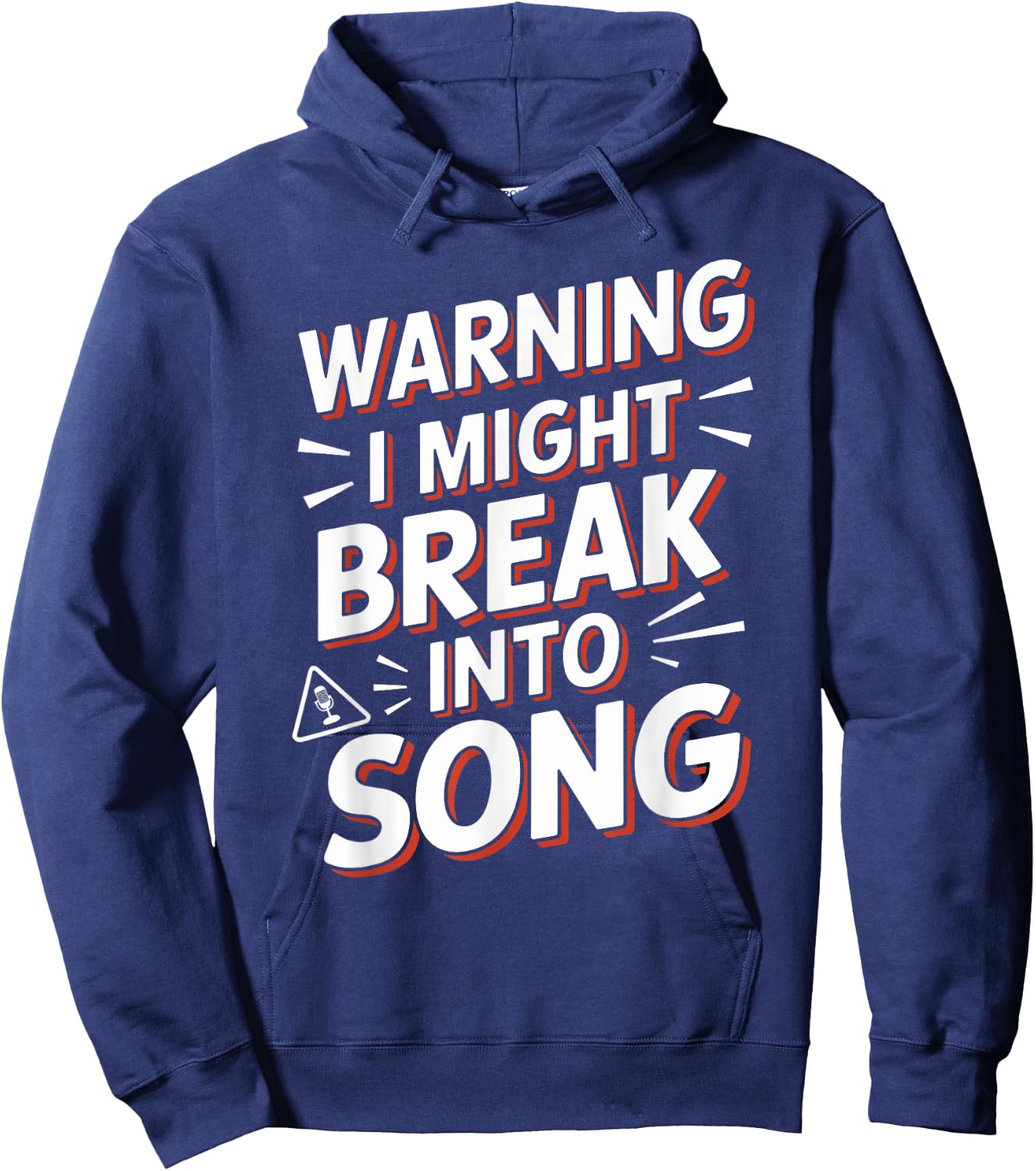 Acapella Group Vocal Harmony and Singing Performance Hoodie - Hoodie | Navy