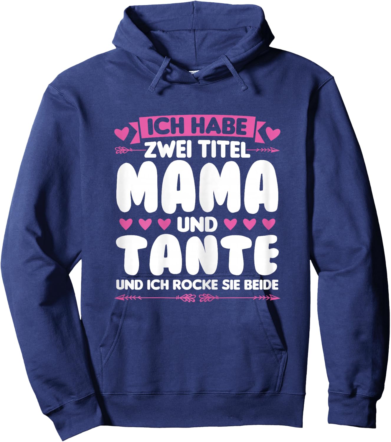 Titel Mama and Tante Mama & Tante Family Hoodie - Hoodie | Navy