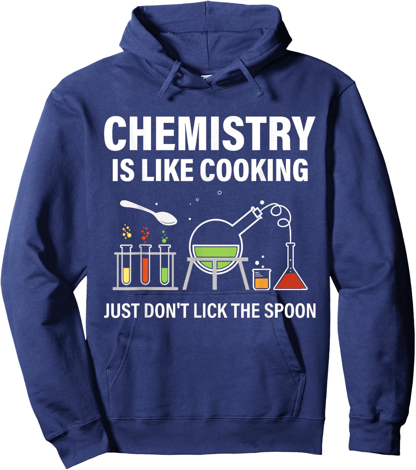 Chemistry Teacher Chemist Funny Chemistry Is Like Cooking Hoodie - Hoodie | Navy