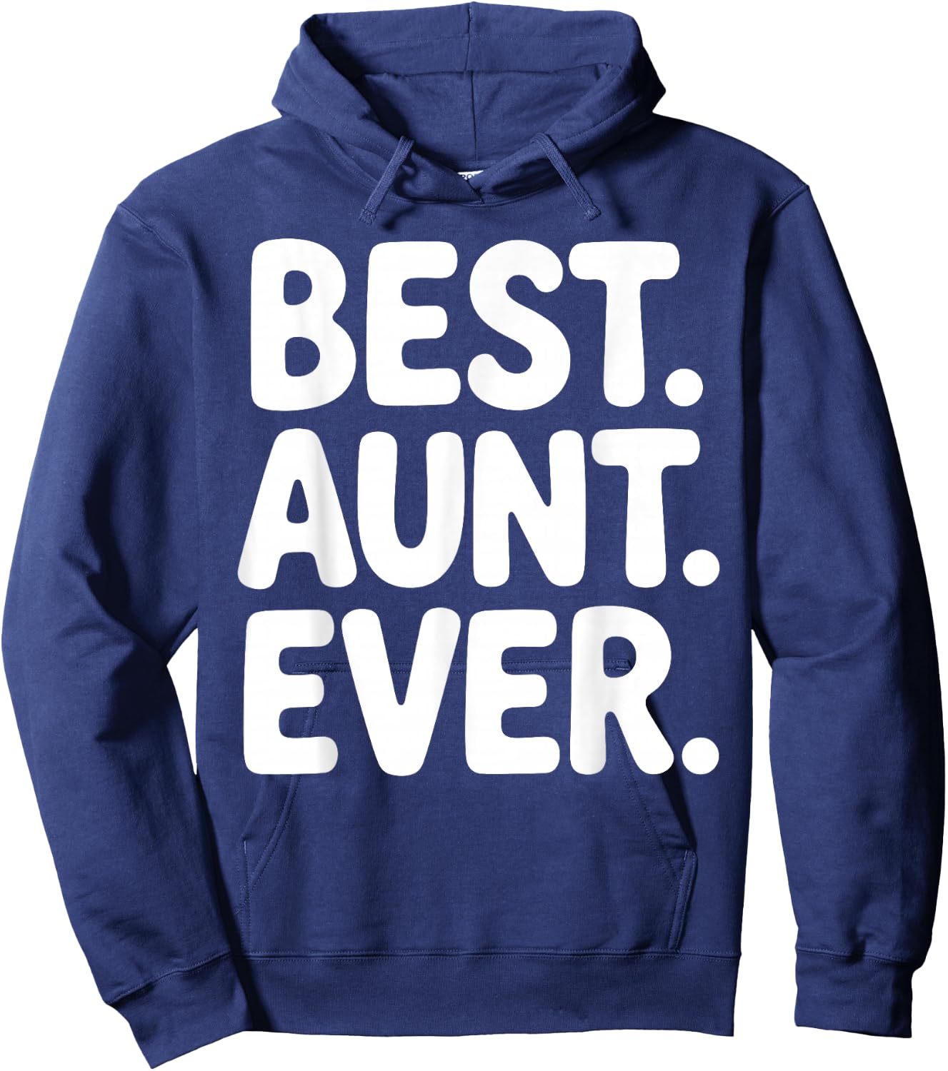 Funny Aunt Art for Aunt Auntie Promoted to Aunt Pregnancy Hoodie - Hoodie | Navy
