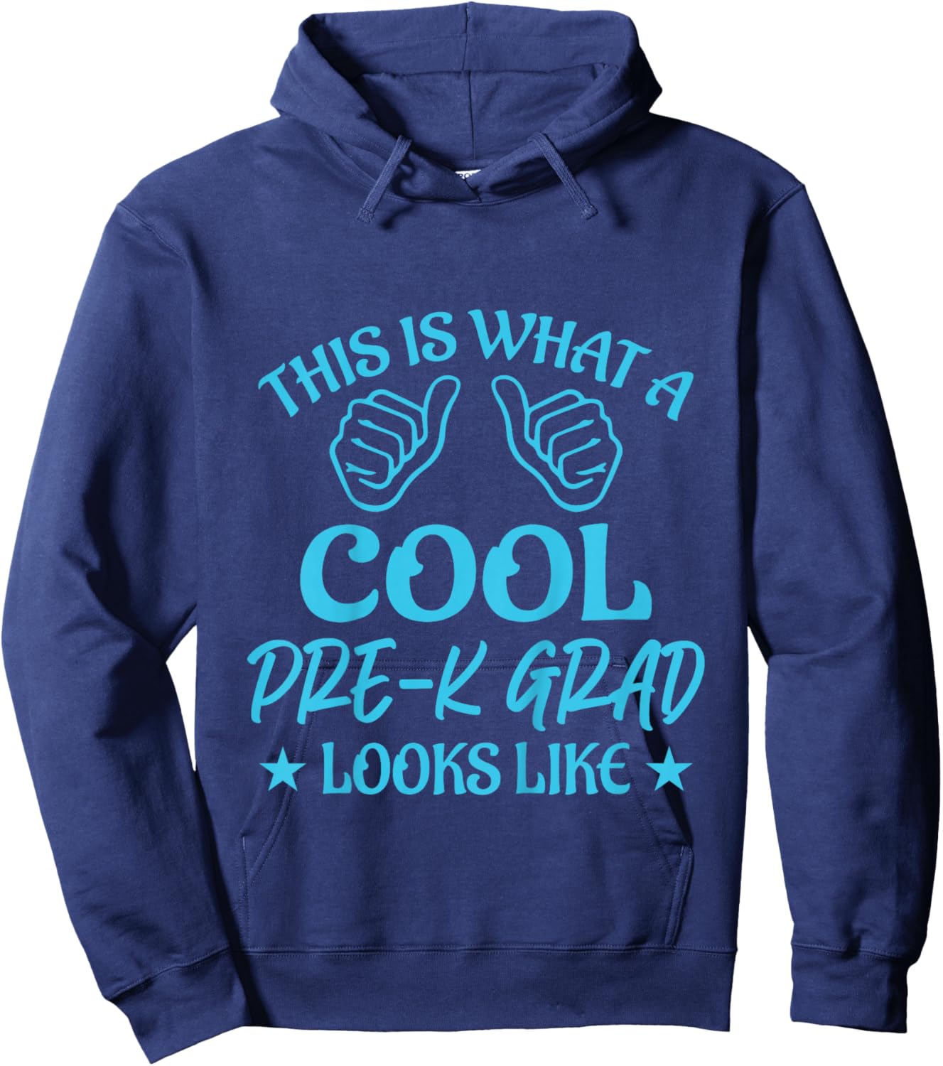 Kids Pre-K Grad 2025 Preschool Prek Graduation Hoodie - Hoodie | Navy