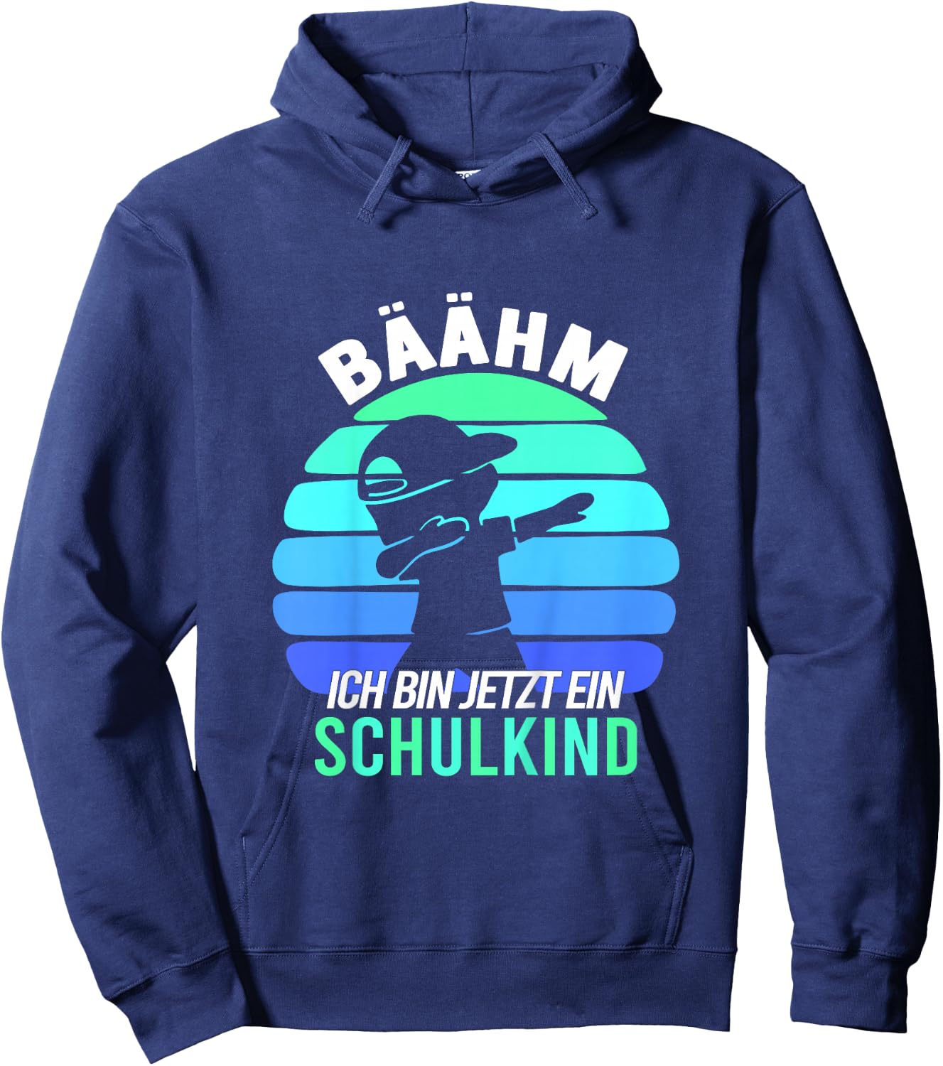 Kinder Bäähm!!! Schulkind 2026 Schuljunge Einschulung Junge Hoodie - Hoodie | Navy