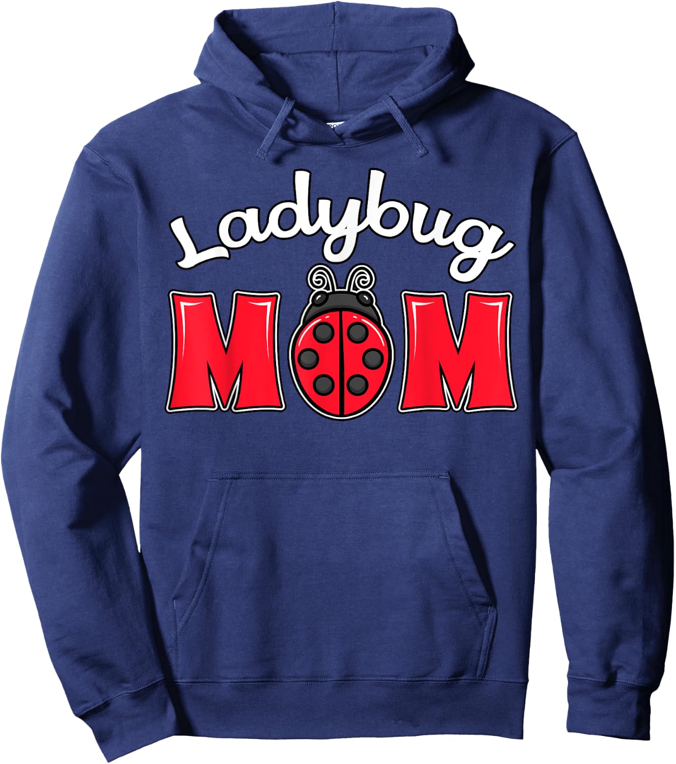 Ladybug Mom Lover Insect Bug Entomologist Mother's Day Hoodie - Hoodie | Navy