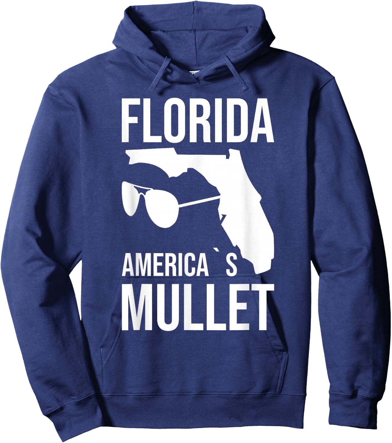 Florida America´s Mullet West Coast Hoodie - Hoodie | Navy