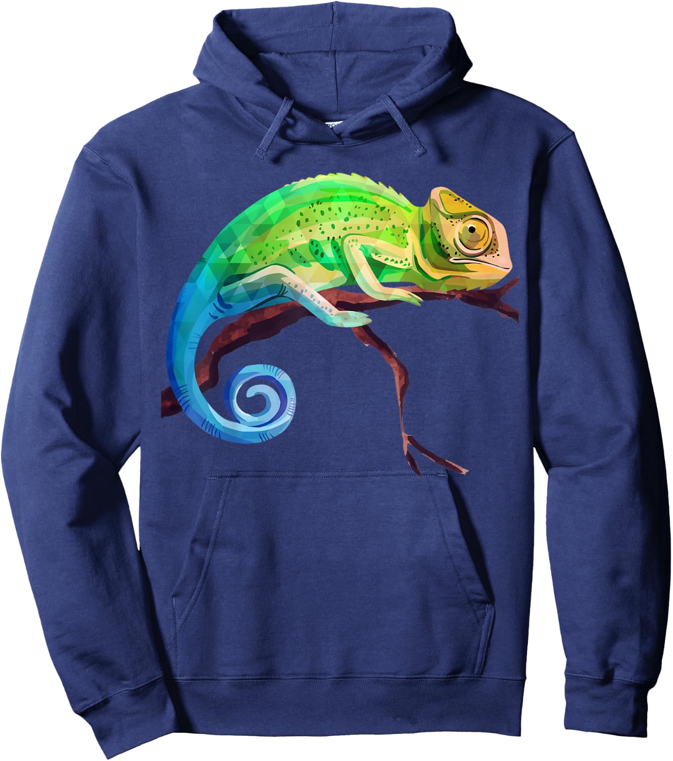 Reptile Zoo Keeper Gift Lizard Safari Chameleon Hoodie - Hoodie | Navy