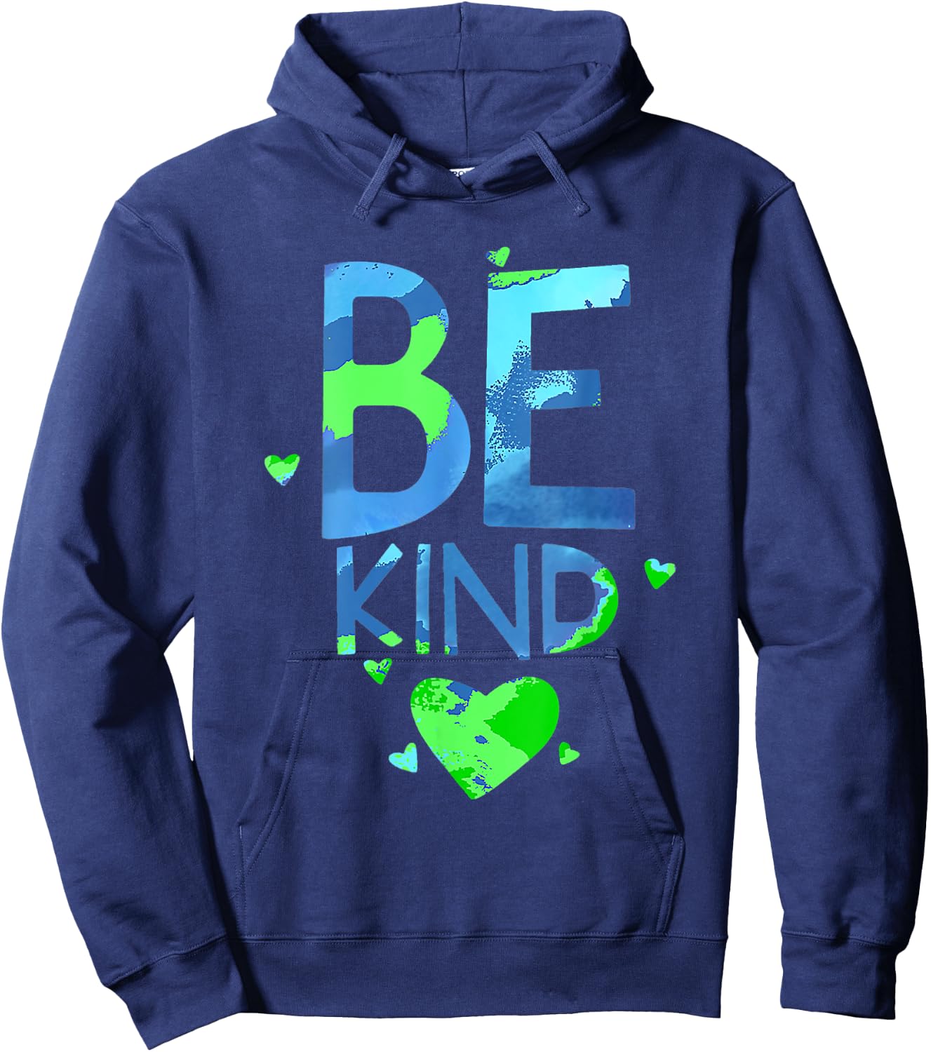 World Kindness Unity Day Anti-bullying Be Nice Kind Earth Hoodie - Hoodie | Navy
