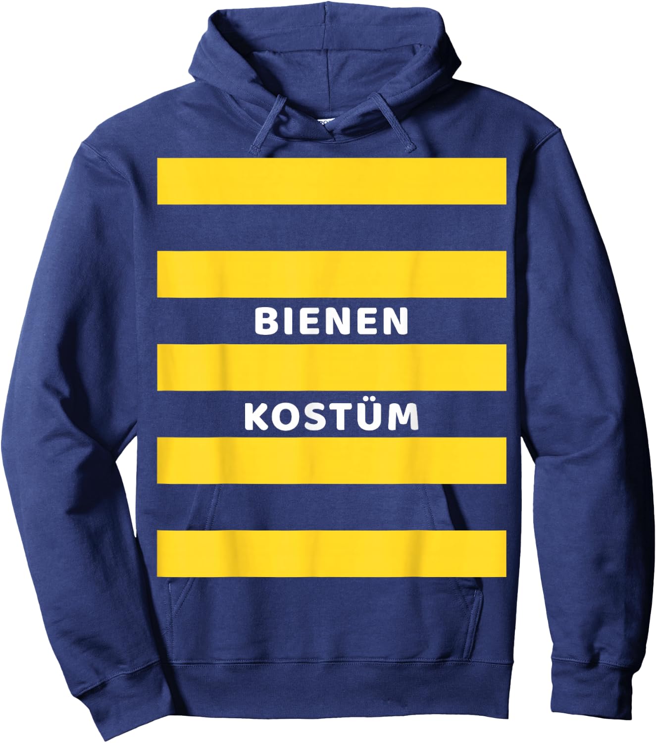 Bee Costume for Carnival and Fancy Dress , black Hoodie - Hoodie | Navy