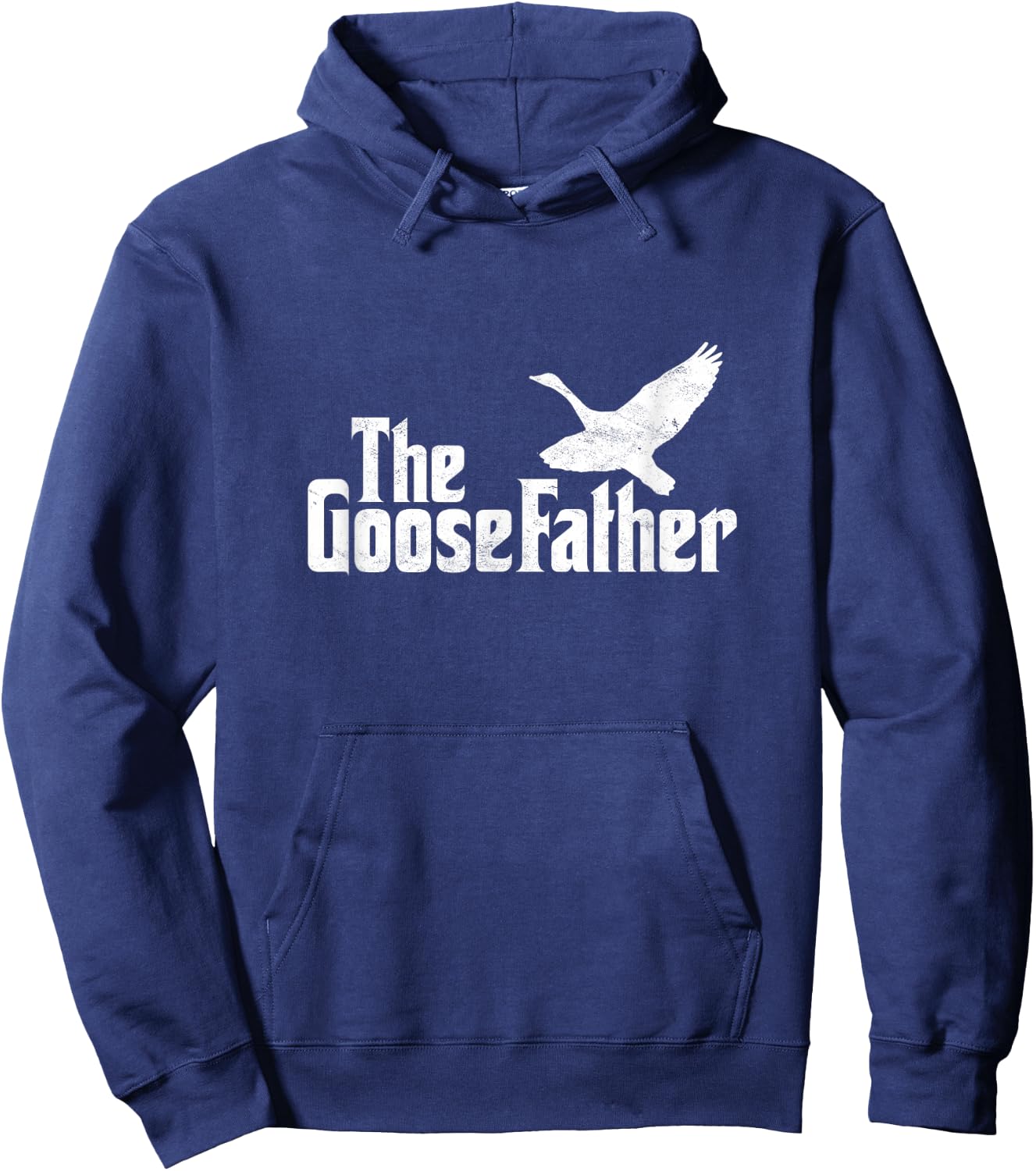 The Goosefather Goose Father Canada Geese Bird Watcher Hoodie - Hoodie | Navy