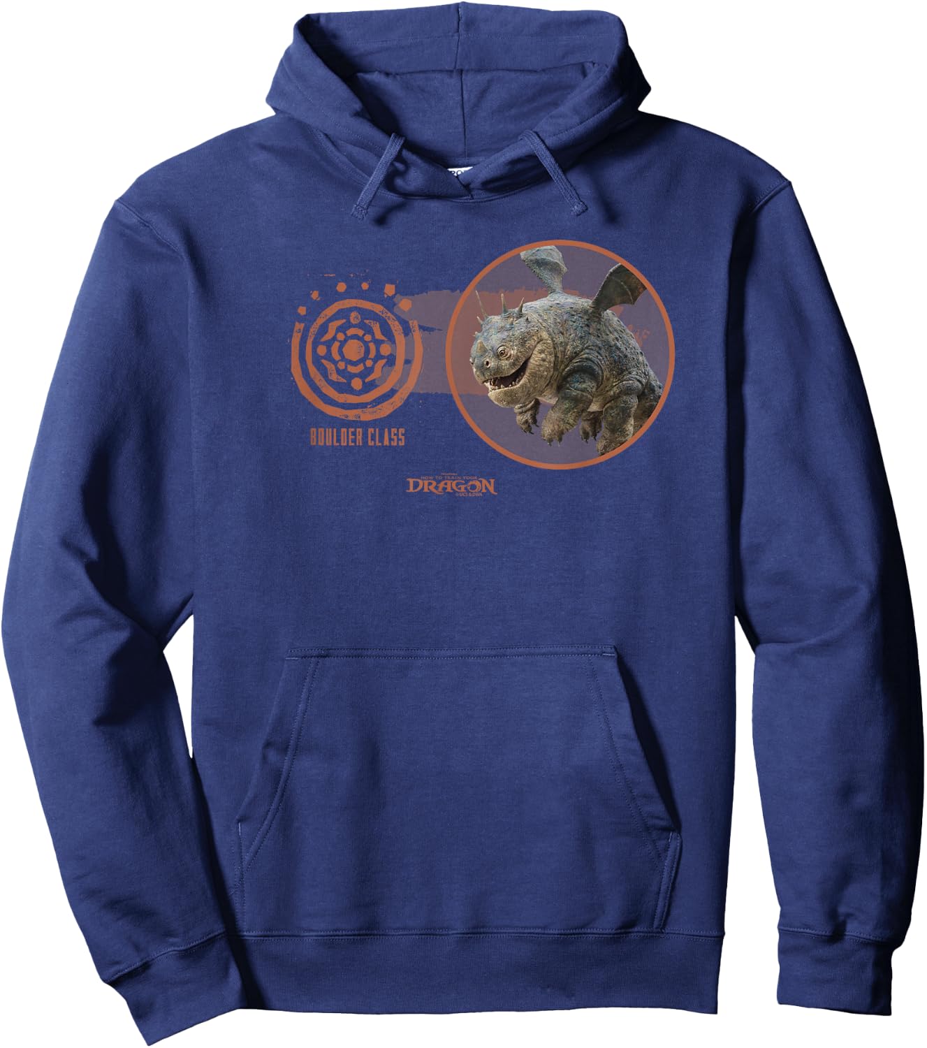 DreamWorks Dragons Gronckle Boulder Class Hoodie - Hoodie | Navy