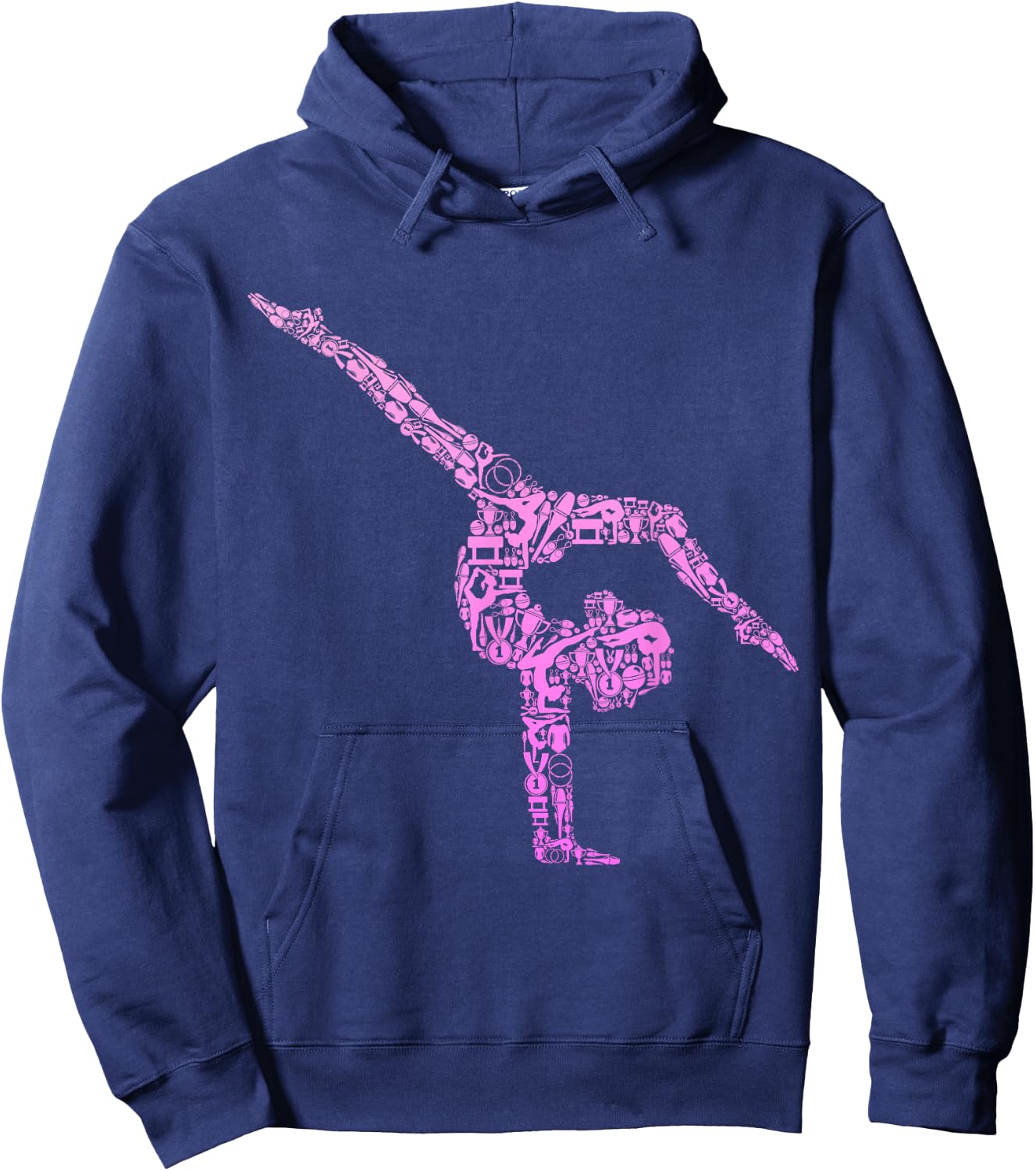 Gymnastics Children's Girls' Hoodie - Hoodie | Navy