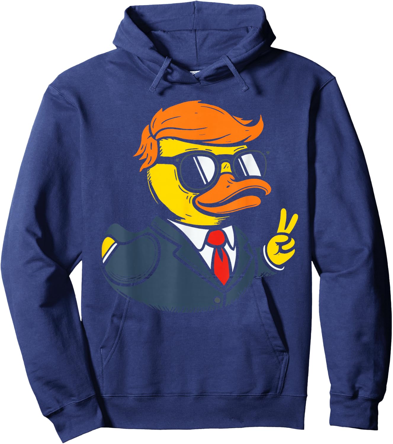 Trump Rubber Duck Hoodie - Hoodie | Navy