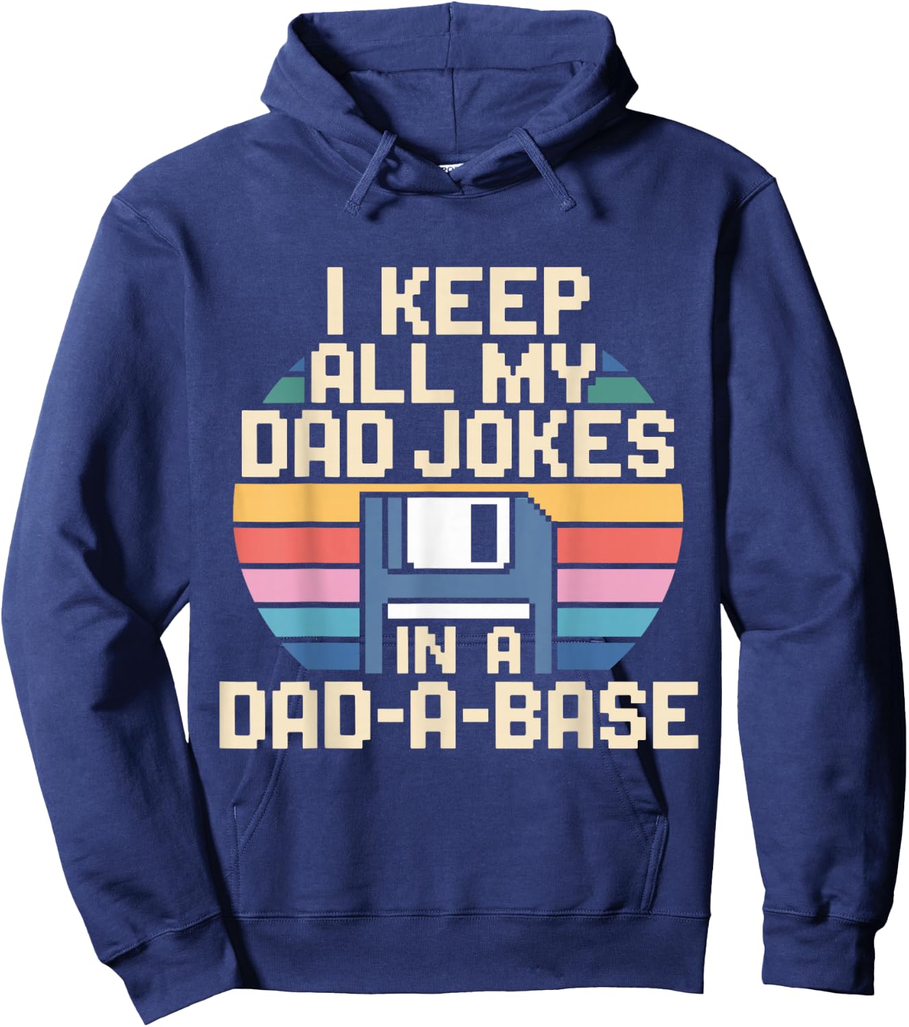 T-Shirt Hoodie - Hoodie | Navy