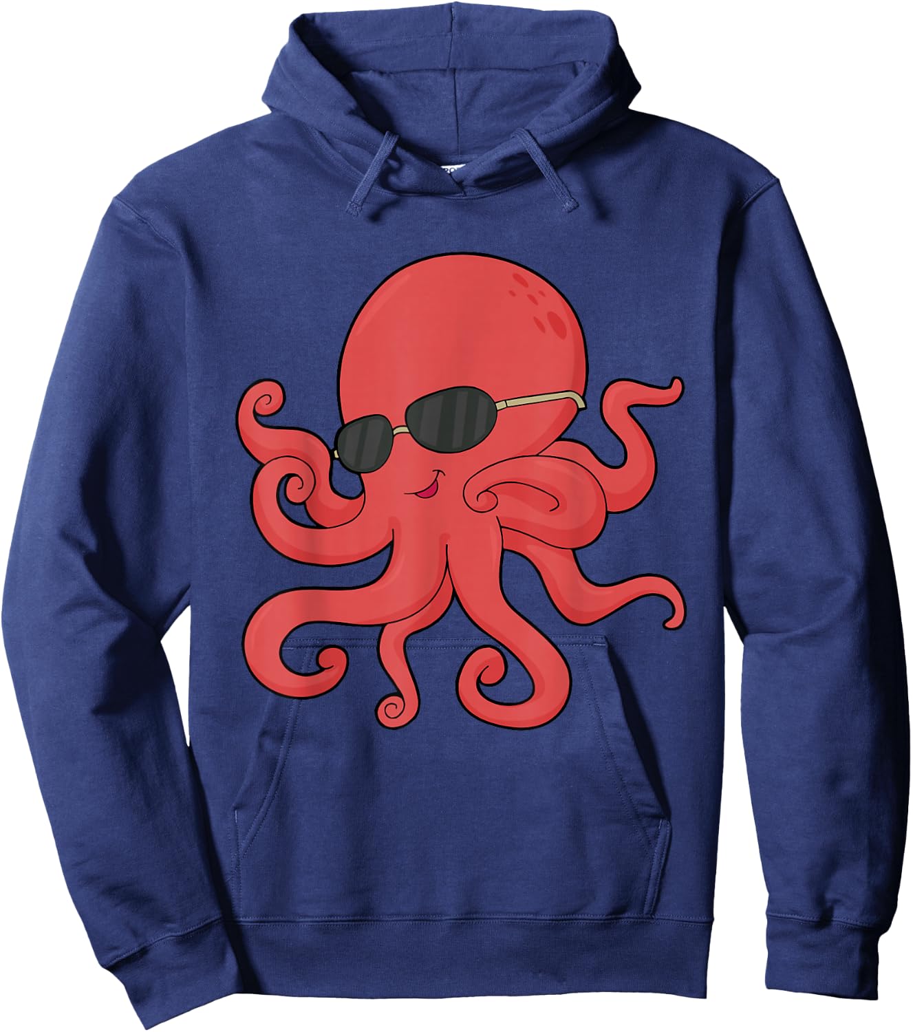 Octopus T Shirt Women Boys Girls Kids Hoodie - Hoodie | Navy
