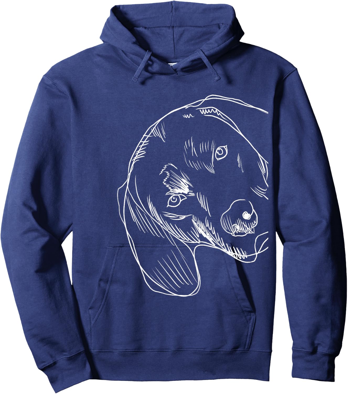 Funny Dog Plott Hound Hoodie - Hoodie | Navy