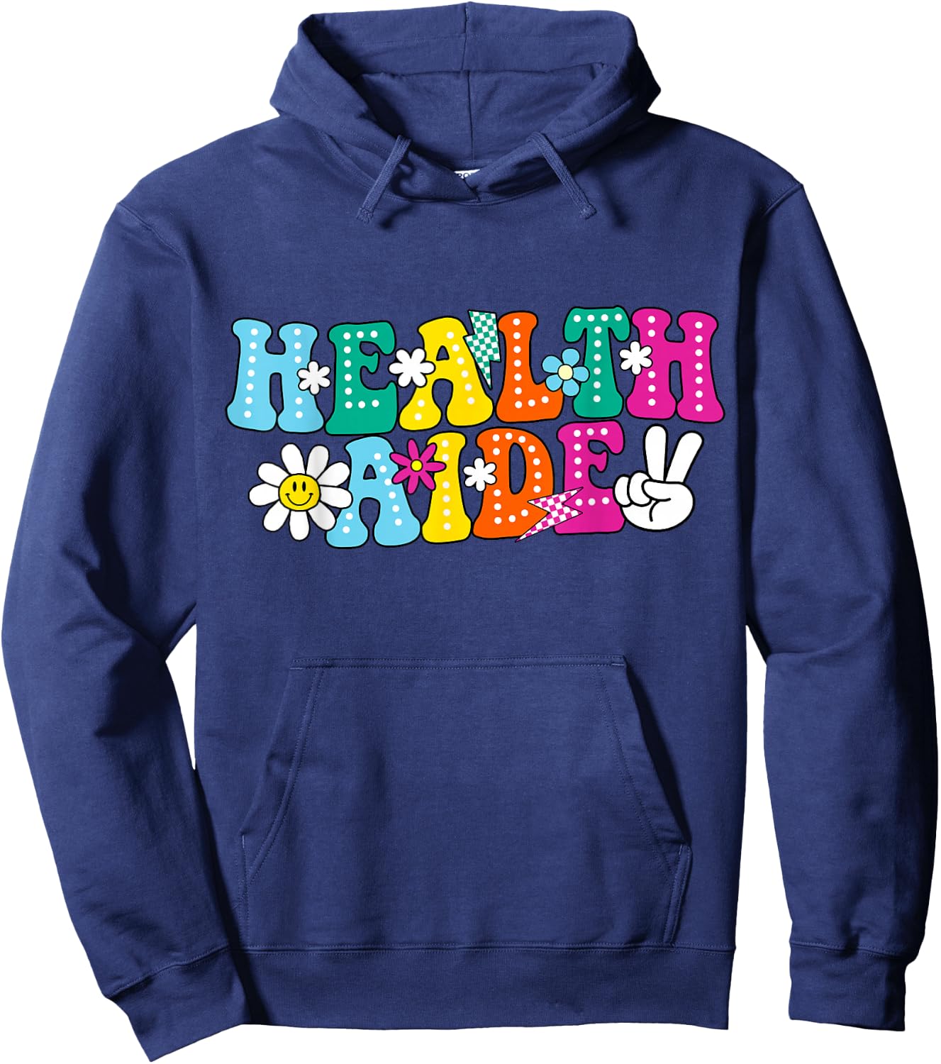Health Aide Squad Admin Squad Back to School Hoodie - Hoodie | Navy