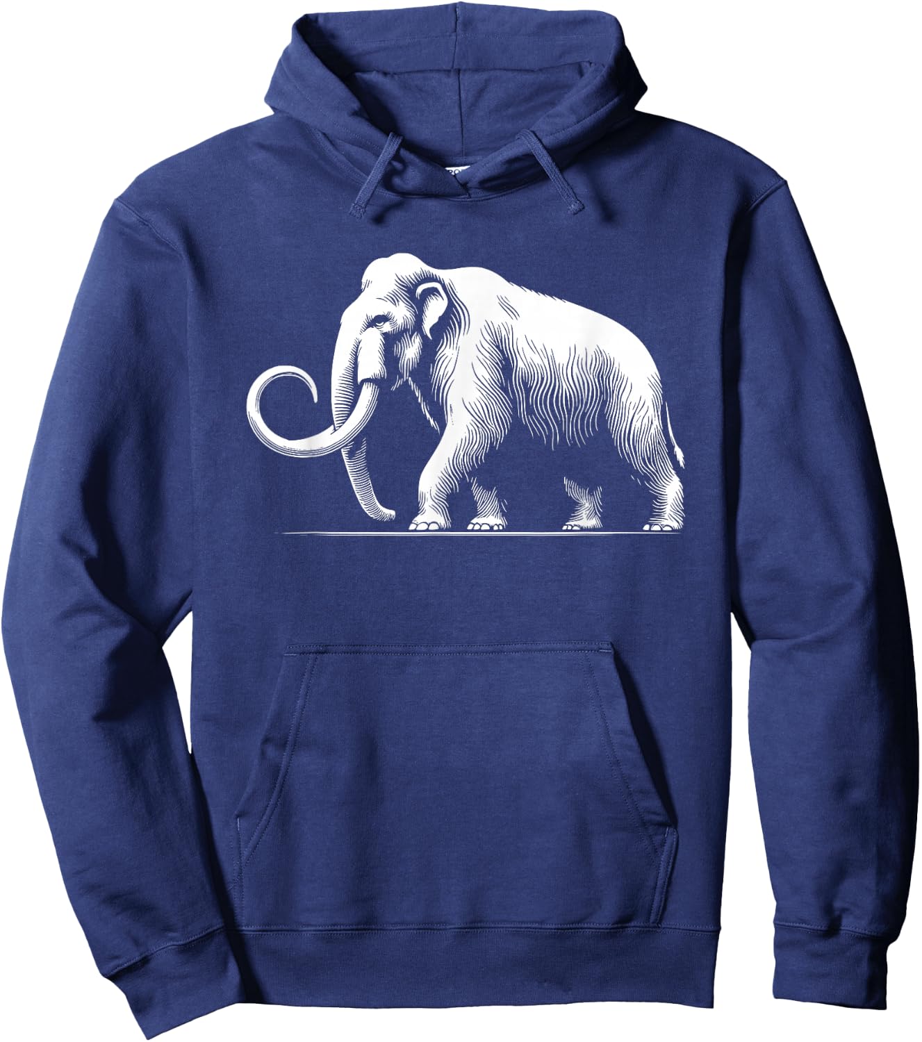 Mammoth Dad Mom Lover - Monochromatic Mammut , black Hoodie - Hoodie | Navy