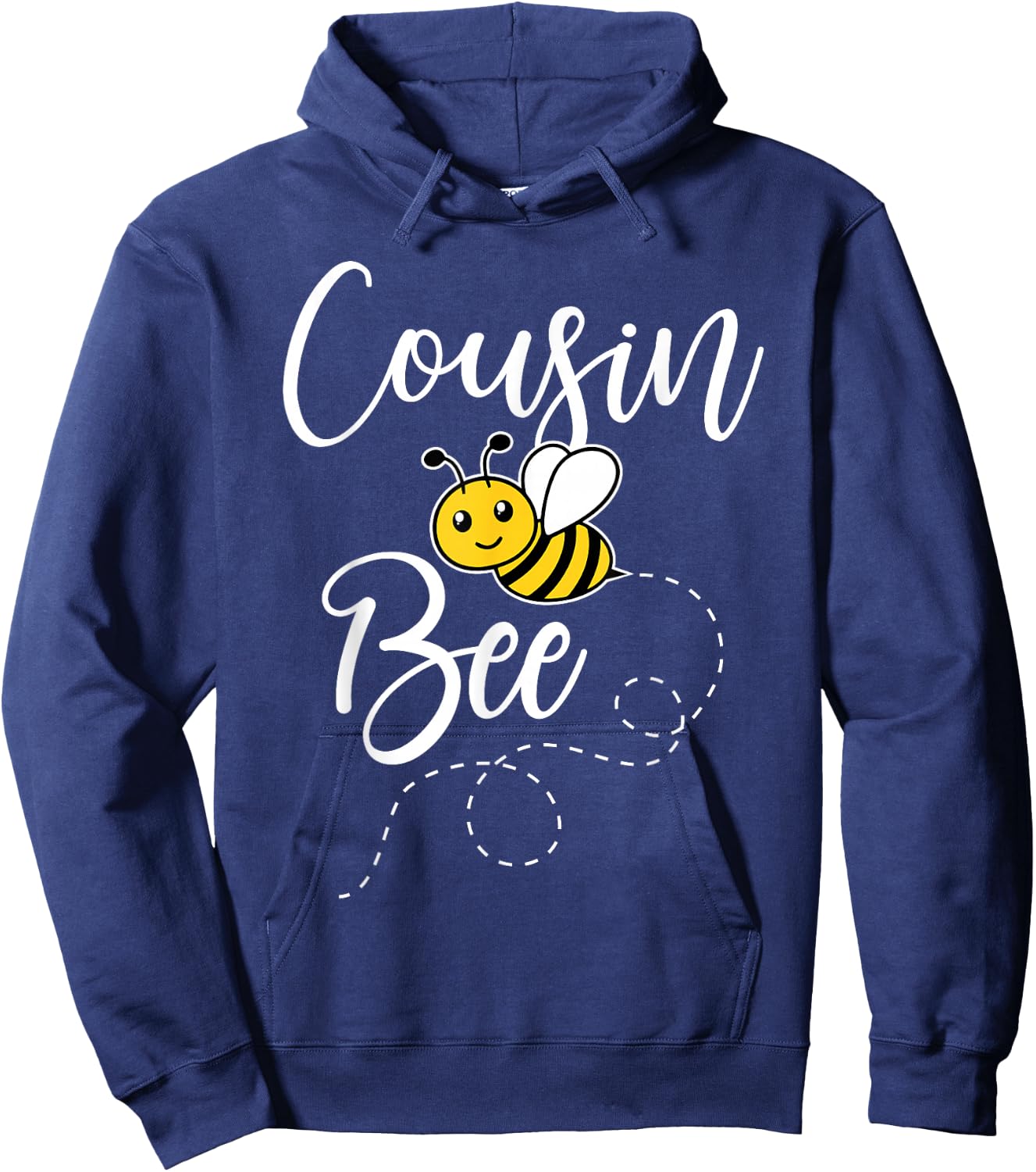 Cousin Of The Bee Day Girl Hive Family Matching Birthday Hoodie - Hoodie | Navy
