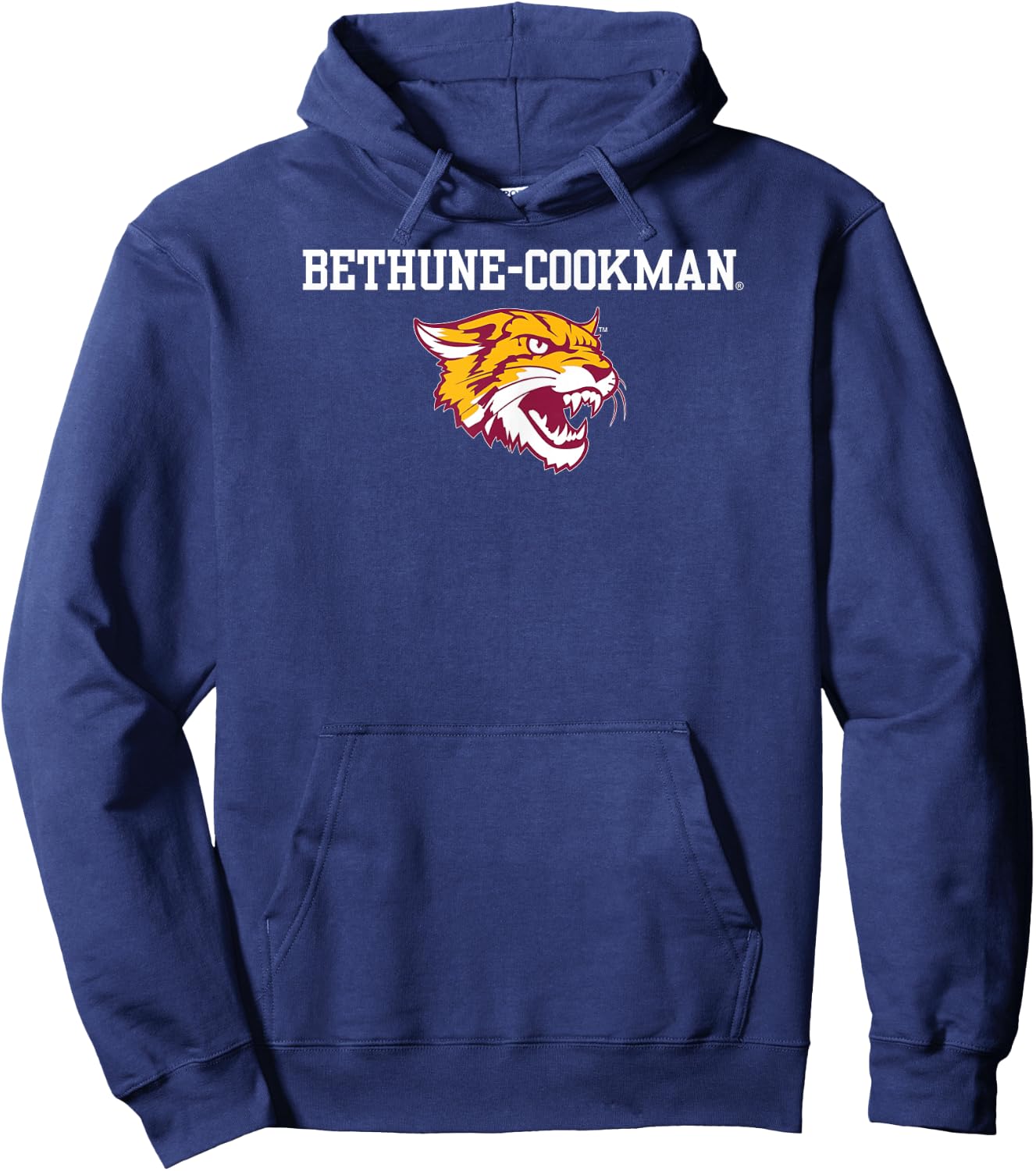 Bethune–Cookman Wildcats Icon Black Officially Licensed Hoodie - Hoodie | Navy