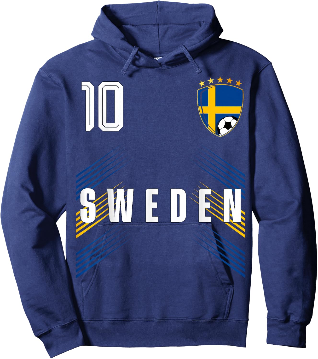Drapeau de la Suède pour Les Amoureux de la fierté su Hoodie - Hoodie | Navy