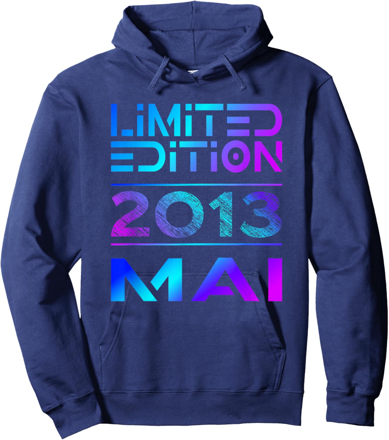 Limited Edition Mai 2013 Junge Mädchen 13. Geburtstag Hoodie - Hoodie | Navy