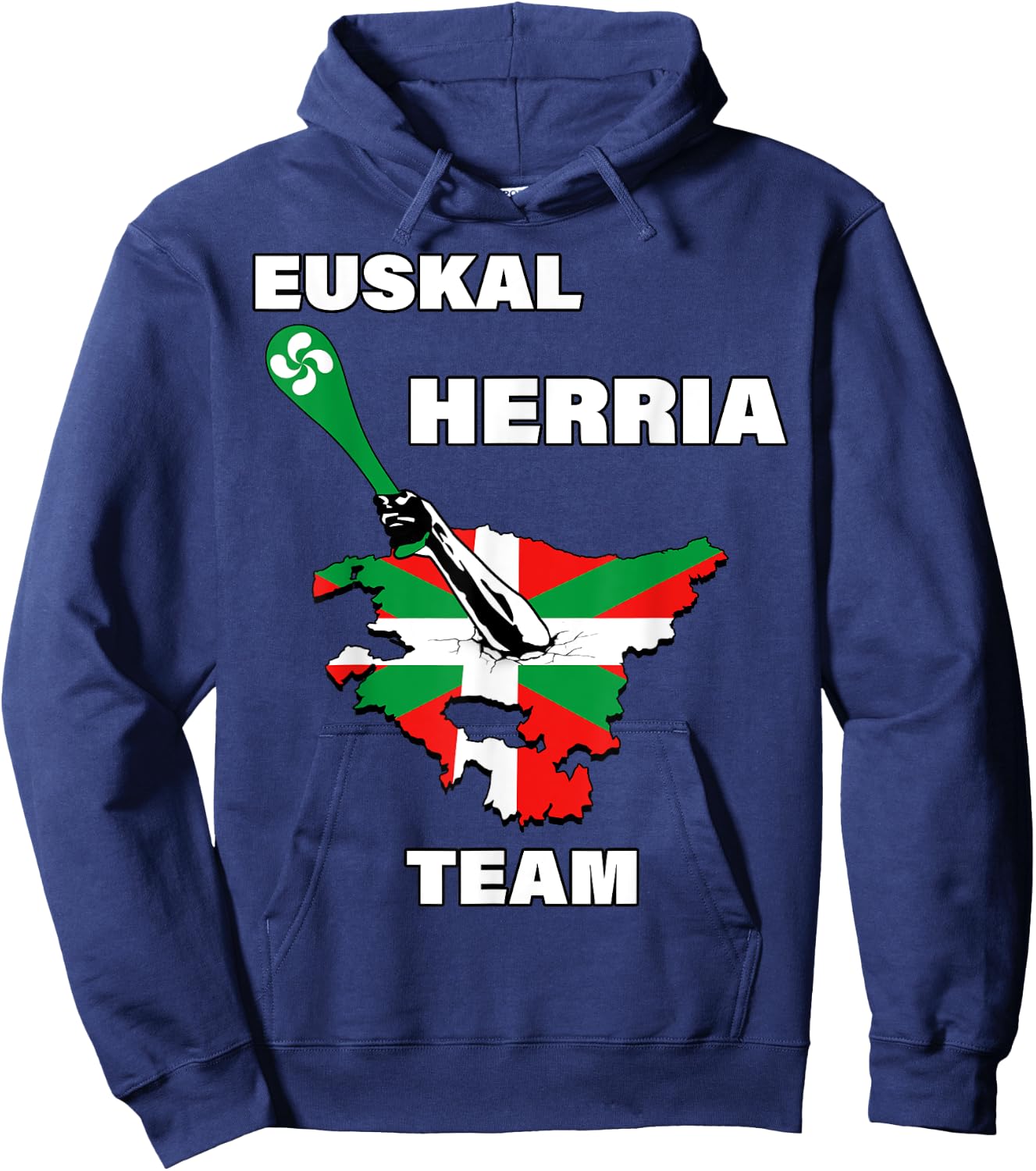 Euskal Herria Team Sport Basque Country Men's Women's Hoodie - Hoodie | Navy