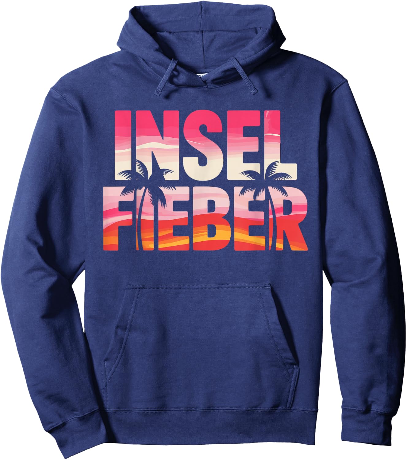 Malle Insel Fieber Mallorca Ibiza Party Urlaub Saufen Sommer Hoodie - Hoodie | Navy