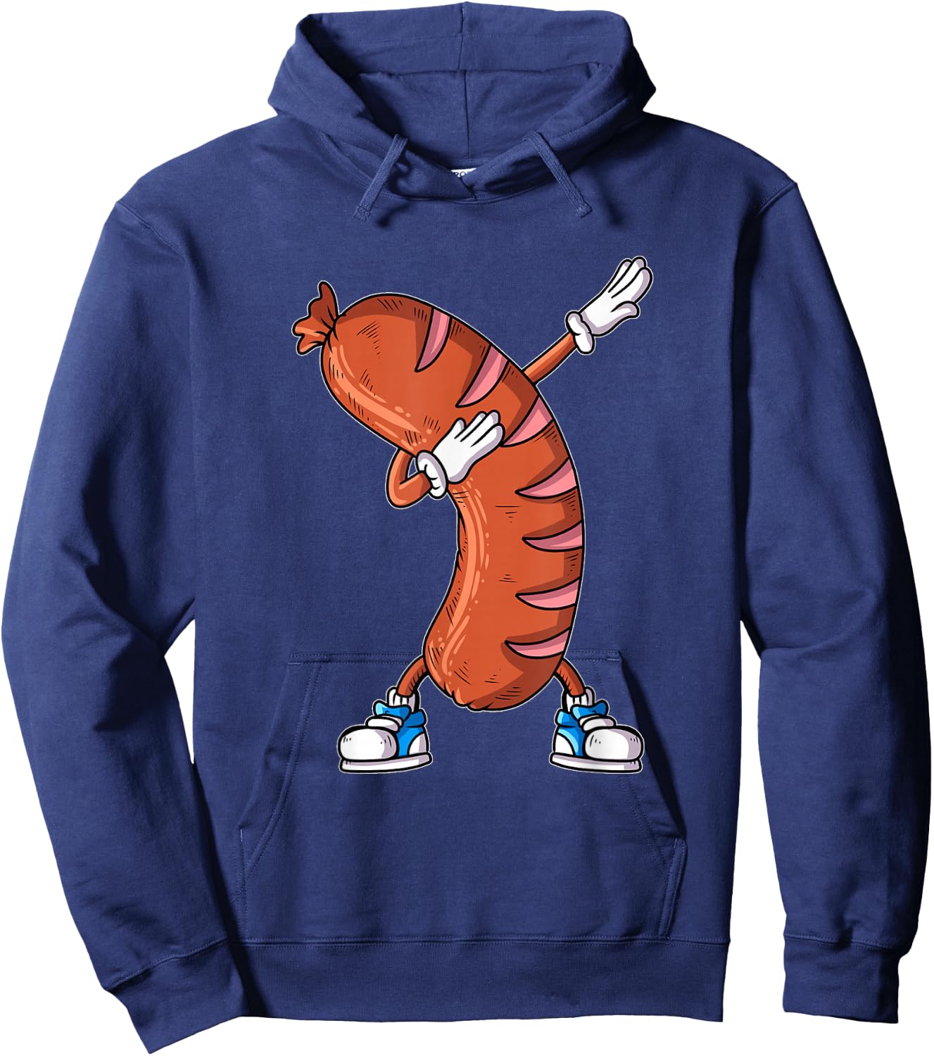 Grill Steak Grilling Sausage Dab Bockwurst Bratwurst Dabbing Hoodie - Hoodie | Navy