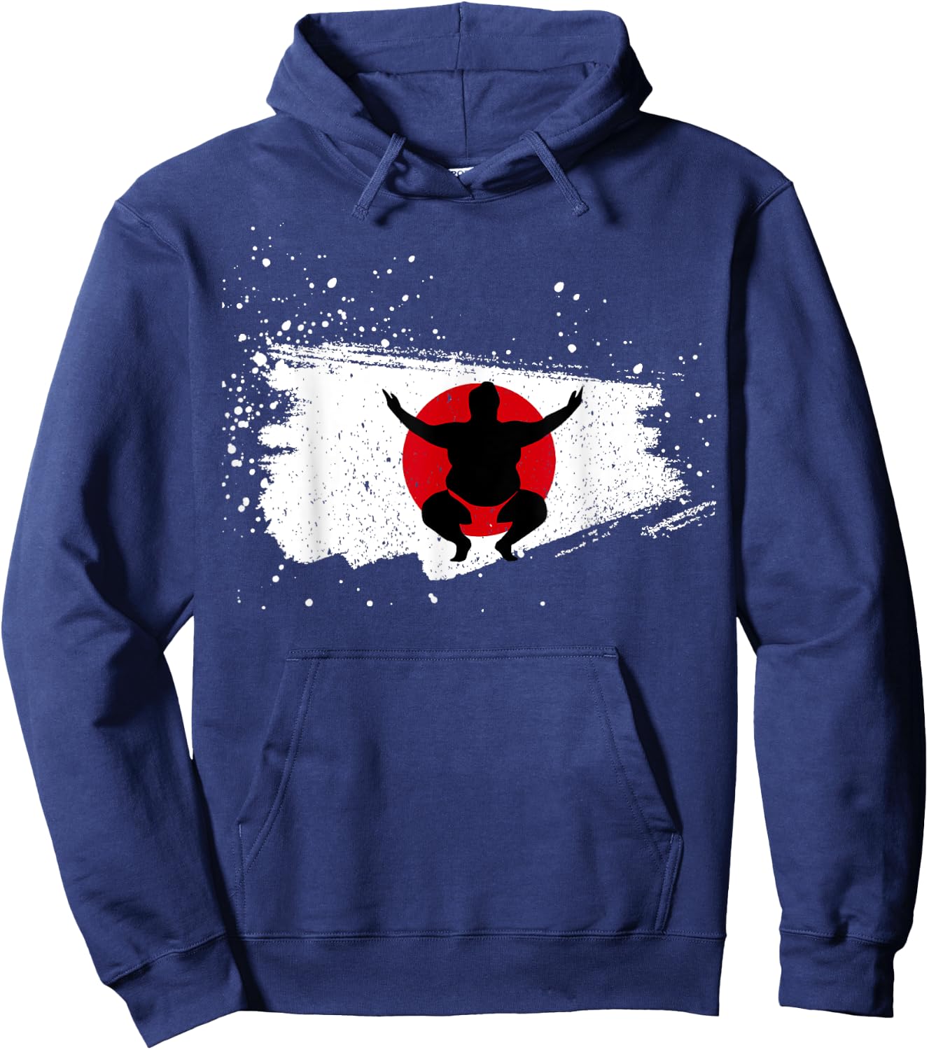 Sumo Sporty for Japanese Sport Lovers Hoodie - Hoodie | Navy