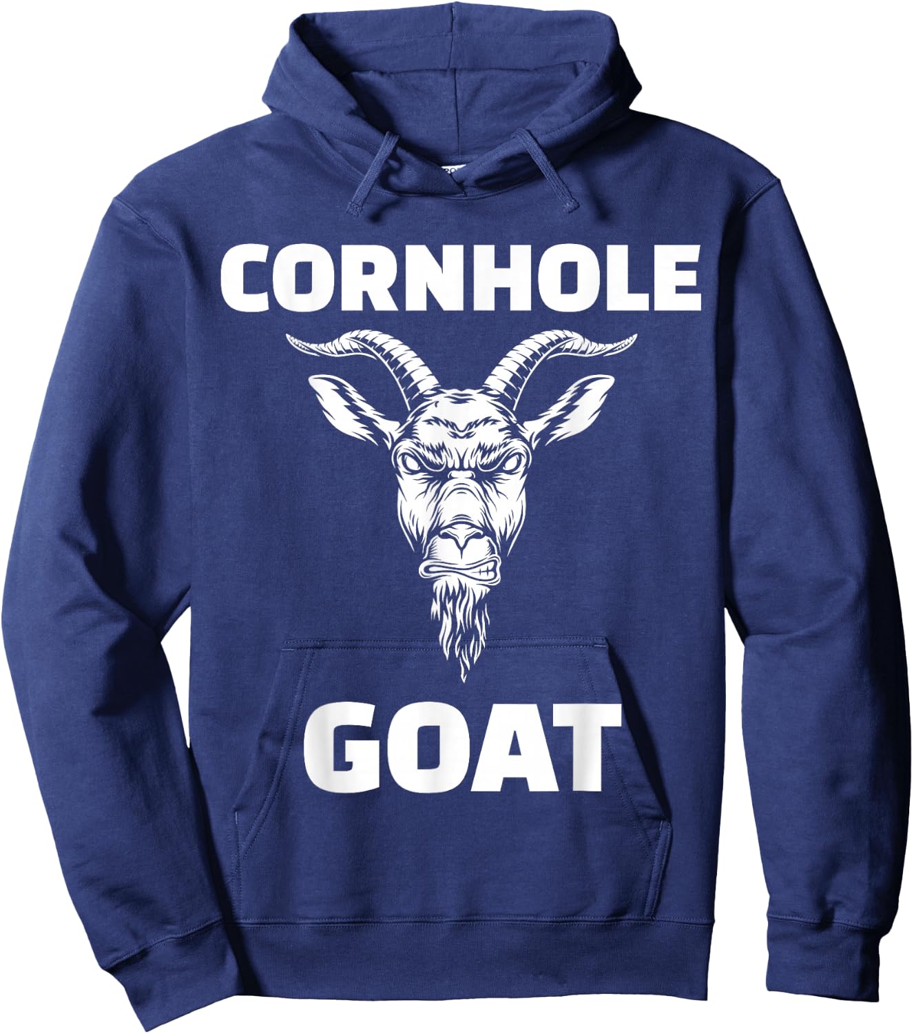 Cornhole Goat Hoodie - Hoodie | Navy