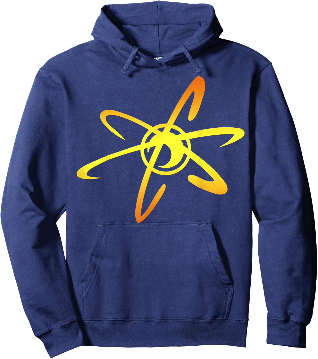 Nickelodeon Jimmy Neutron Nuclear Logo Hoodie - Hoodie | Navy