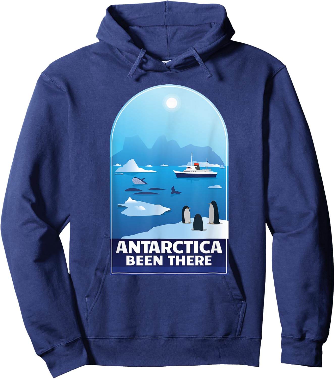 Antarctica Been There Antarctica Vacation Antarctica Hoodie - Hoodie | Navy