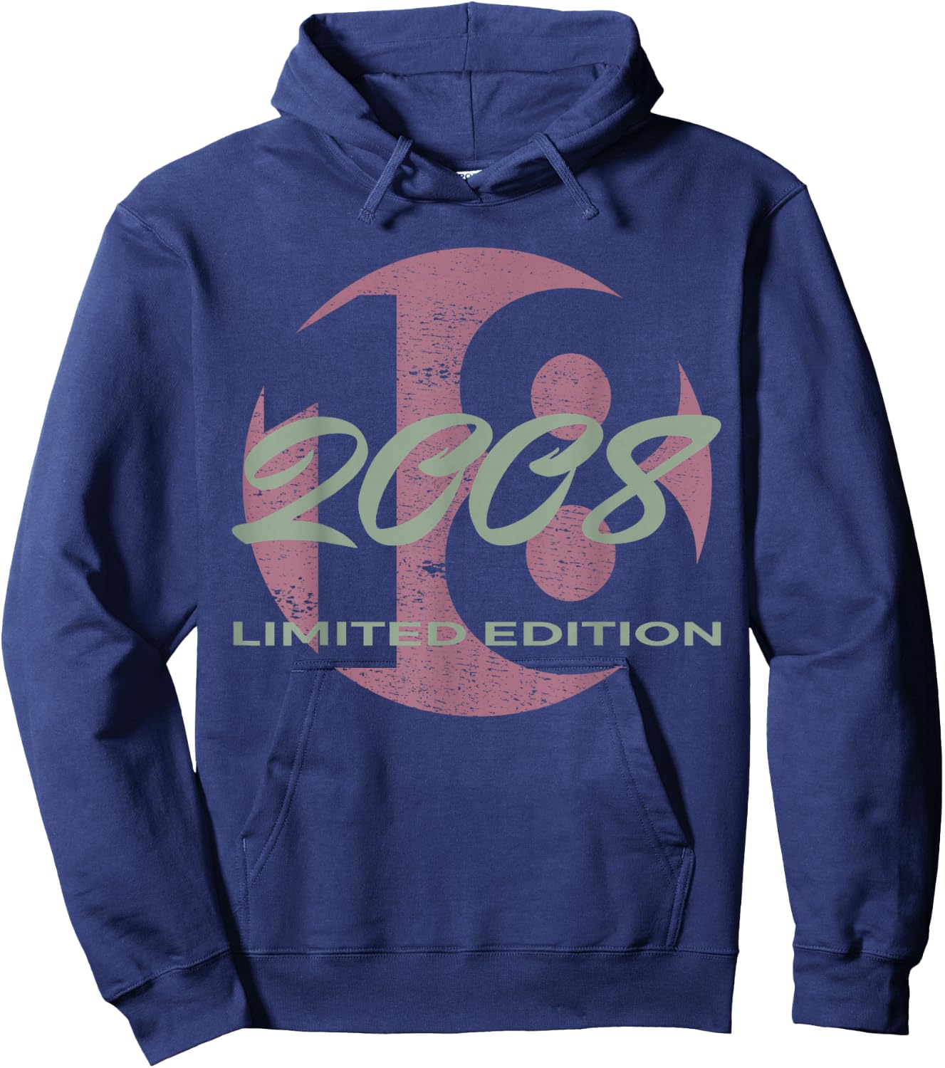 18. Geburtstag Mädchen Junge 18 Jahre 2008 Lustig Geschenk Hoodie - Hoodie | Navy