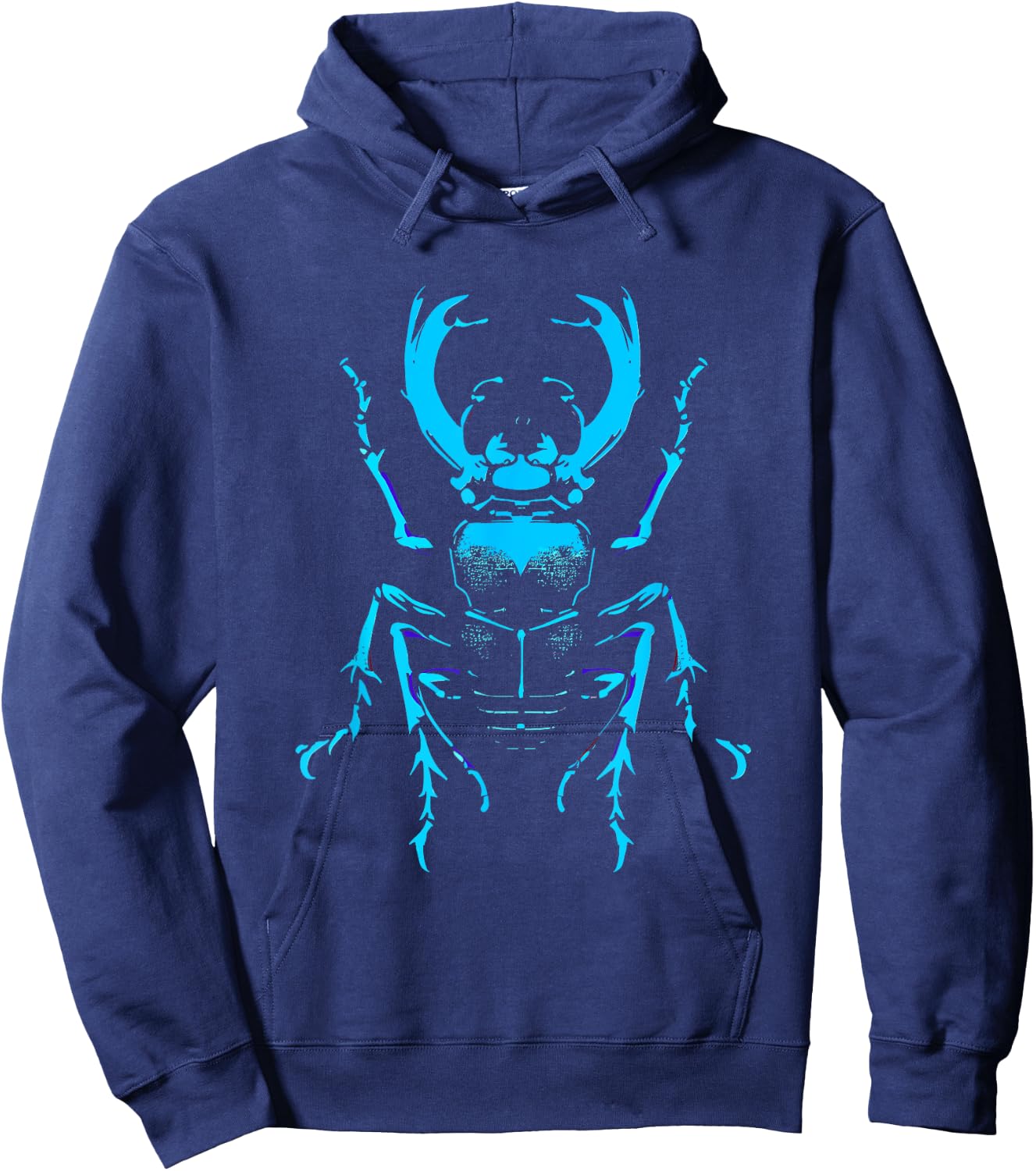 Stag Beetle - Vintage Stag Beetle Insect Bug Lover Hoodie - Hoodie | Navy