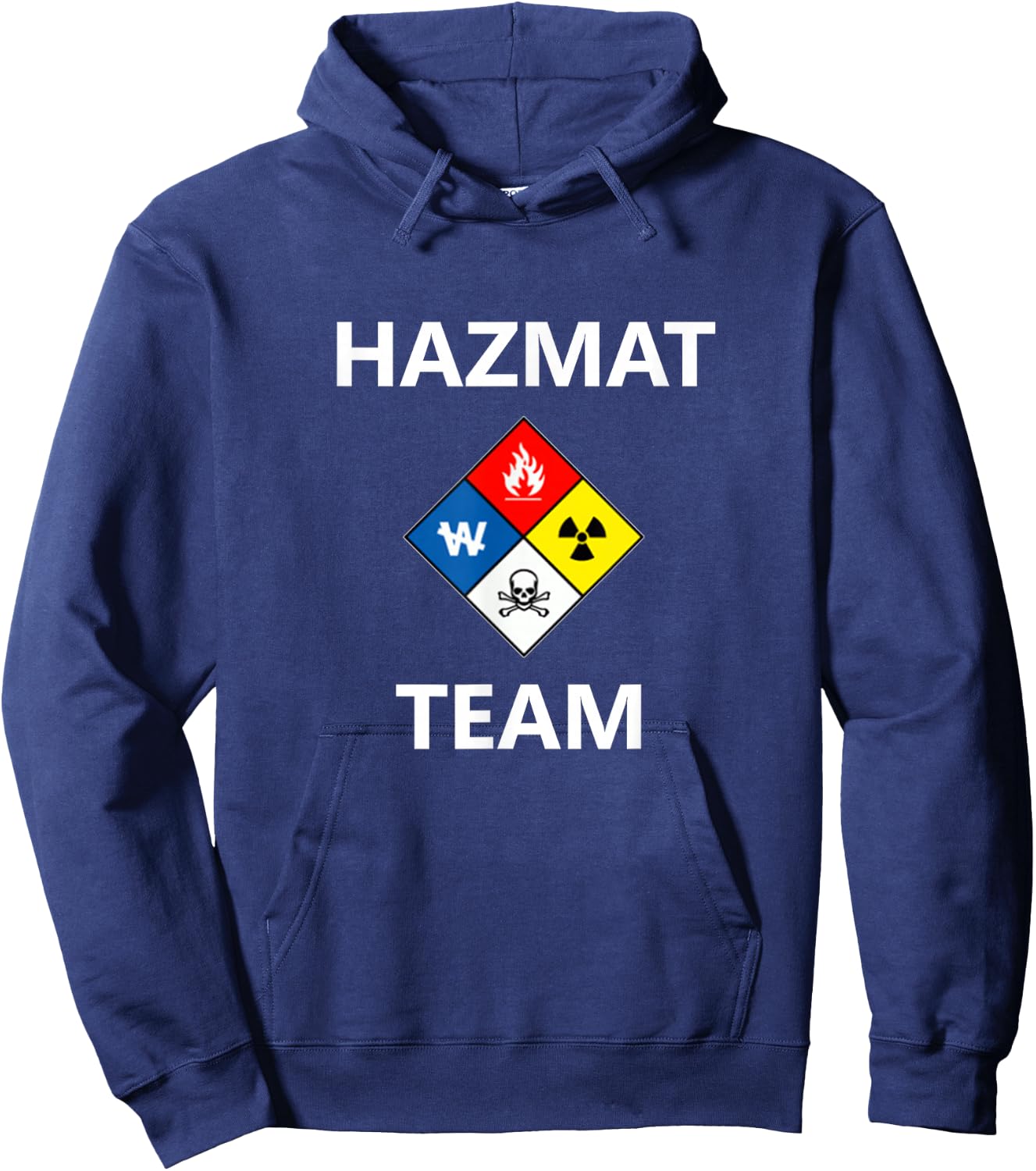 Hazmat Material Response Team Technician Emergency EMS EMT Hoodie - Hoodie | Navy
