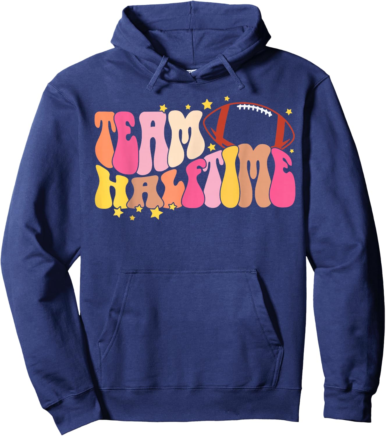 Team Halftime Super Football Day Group Matching Hoodie - Hoodie | Navy