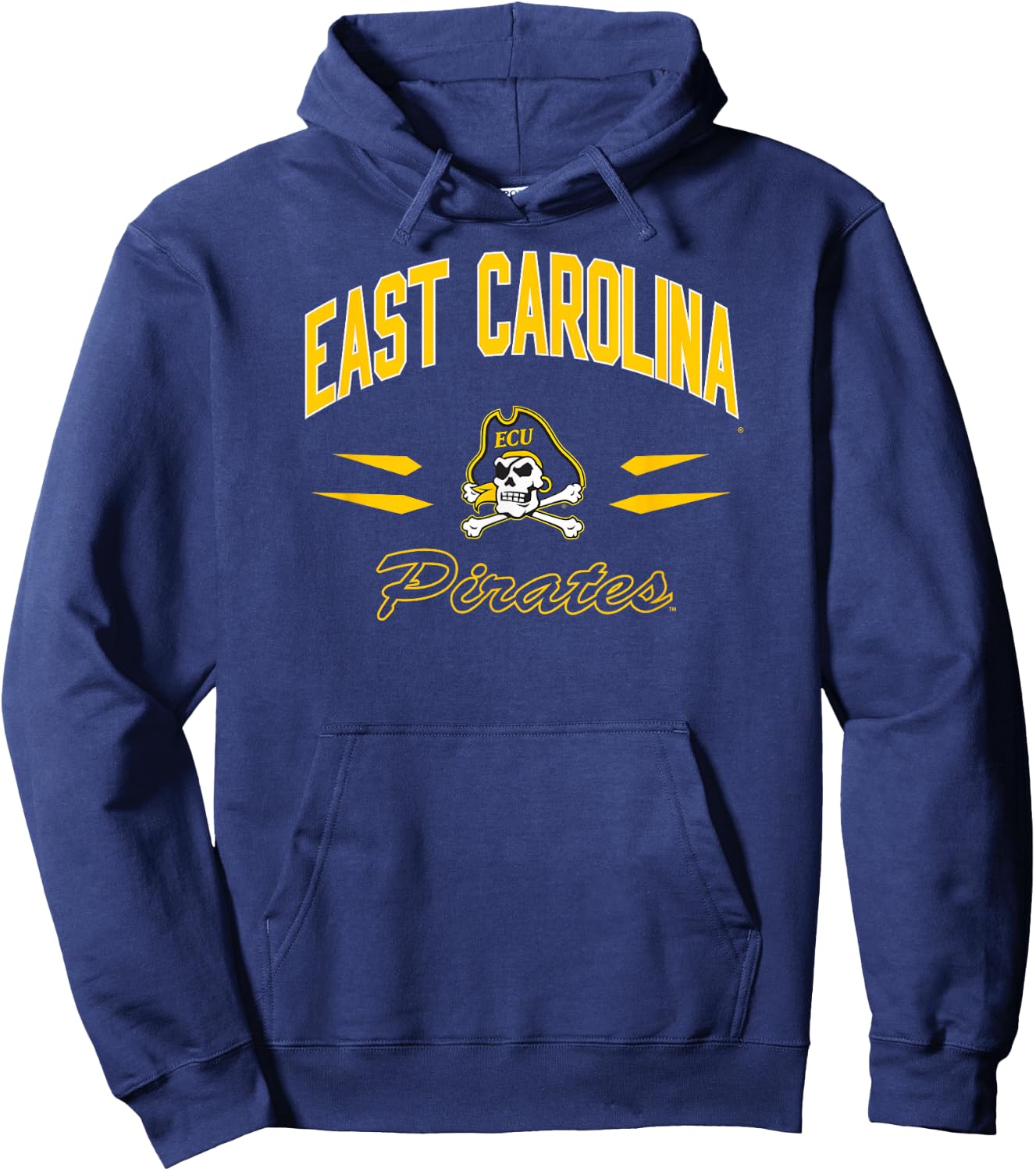 East Carolina Pirates Retro Diamond Team Officially Licensed Hoodie - Hoodie | Navy