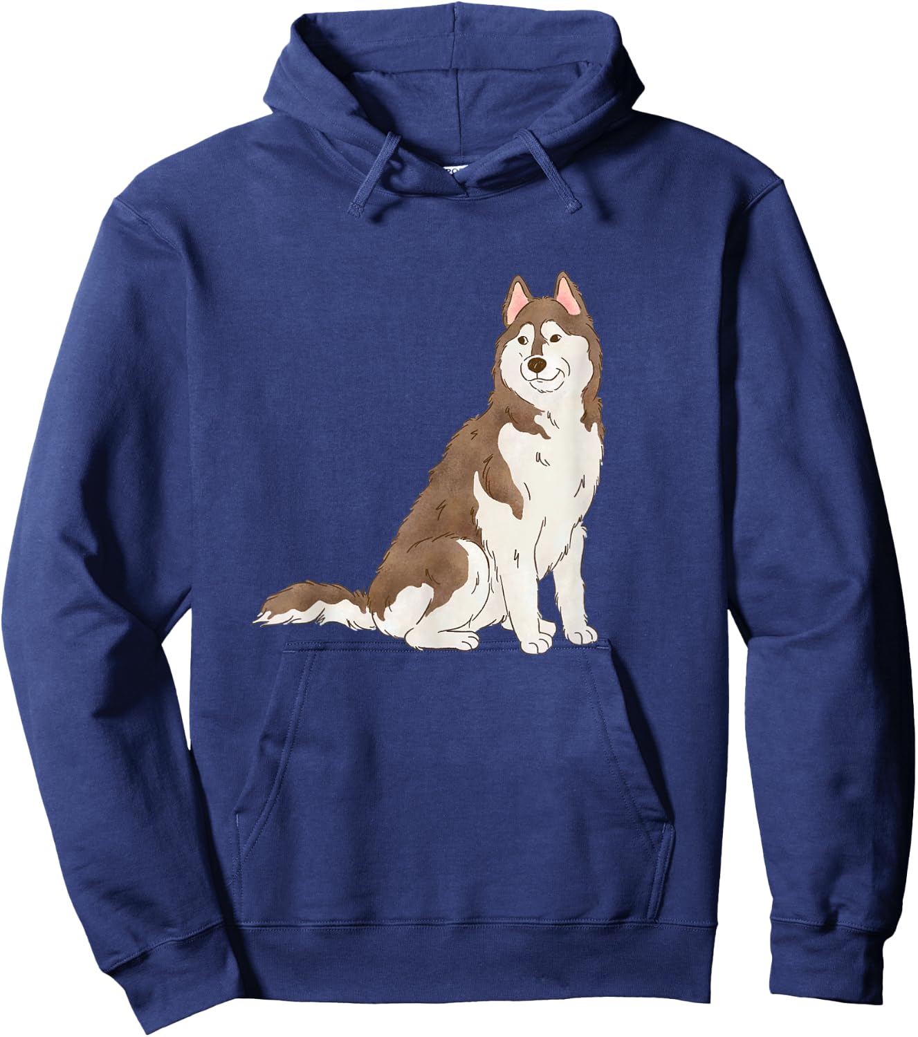 Copper Siberian Husky Lovers Husky Dog Mom Hoodie - Hoodie | Navy