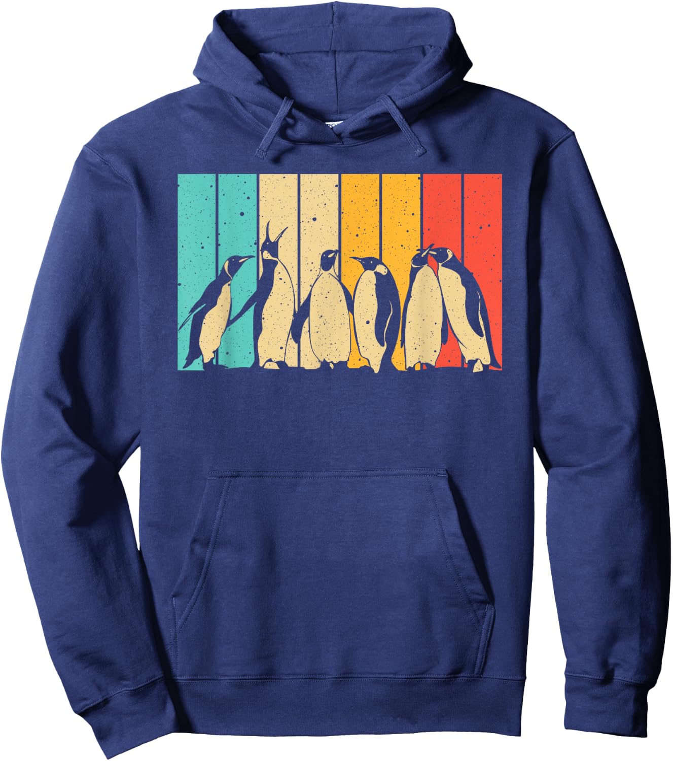 Cute Penguin Art Men Women Bird Zoologist Penguin Lovers Hoodie - Hoodie | Navy