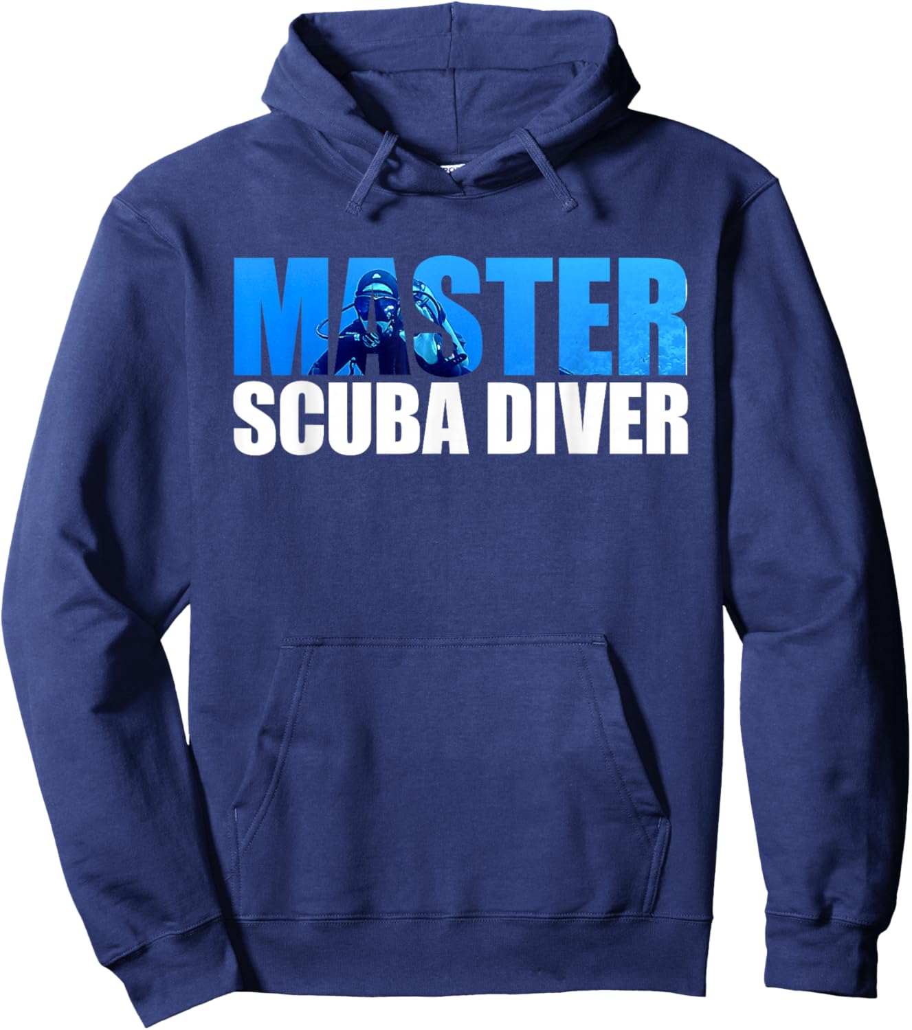 Master Scuba Diver for Dive Addicts Hoodie - Hoodie | Navy