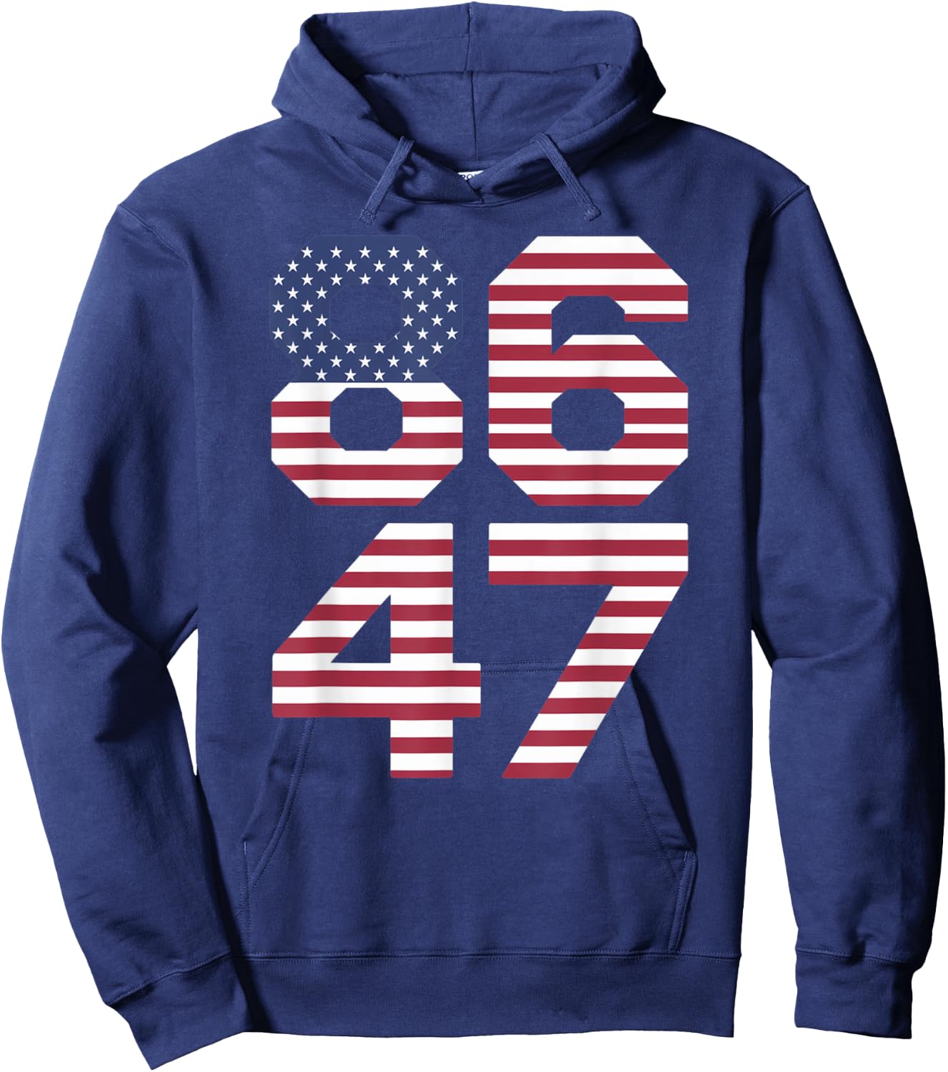 86 47 Anti Trump Impeach Remove The 47th President 8647 Hoodie - Hoodie | Navy