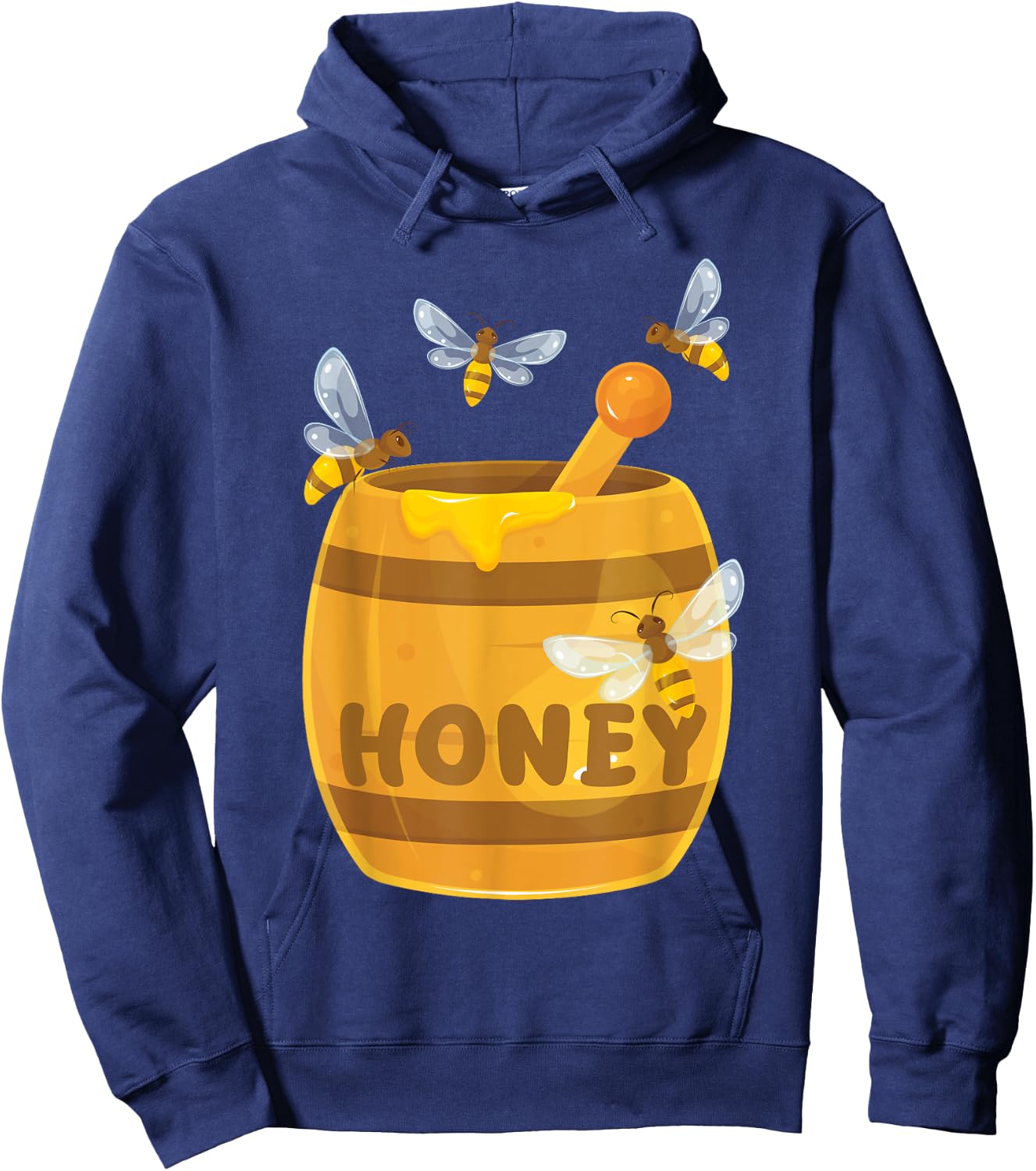 Honey Beekeeper Bees Buzzing Sweet Hoodie - Hoodie | Navy