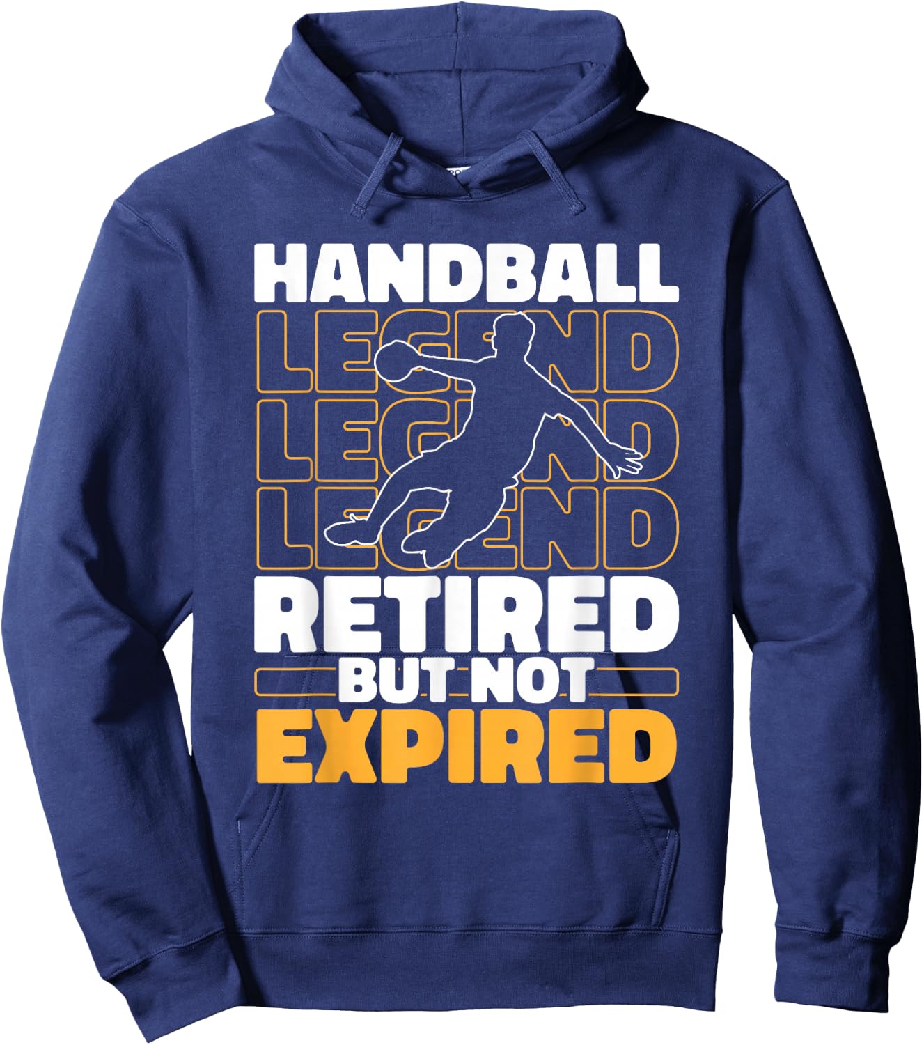 Handball Im Ruhestand Spieler Sport Verein - Handballer Hoodie - Hoodie | Navy
