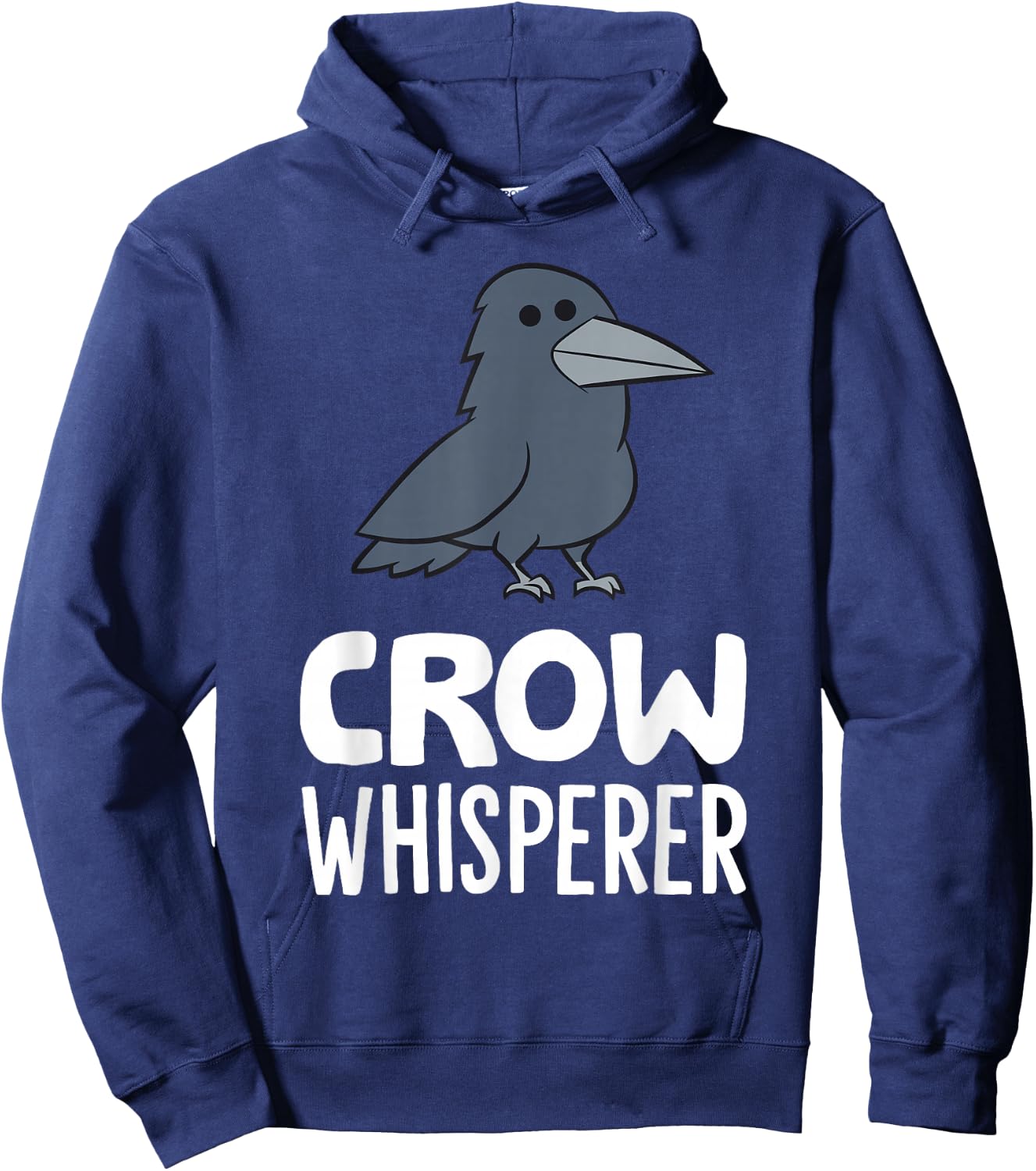 Crow Lover Funny Crow Whisperer Hoodie - Hoodie | Navy
