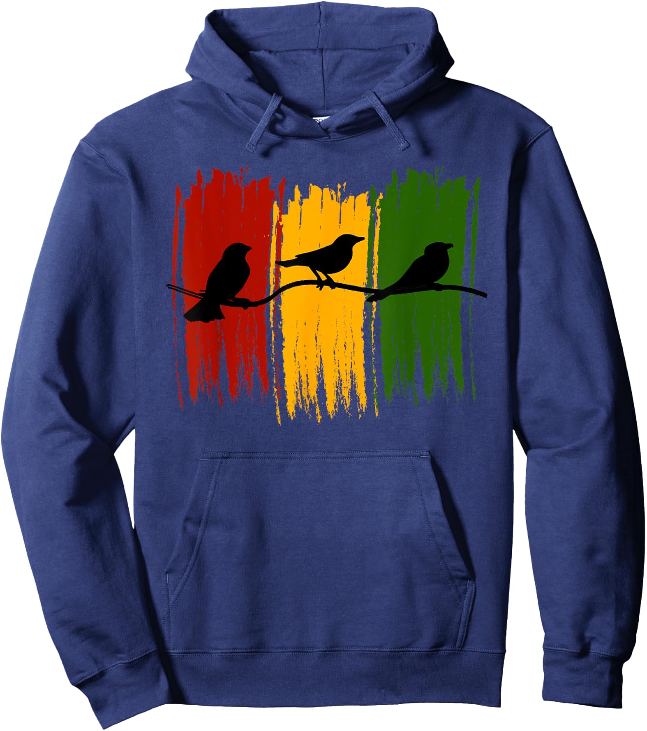 Good Rastafari Vibes Only Rasta Jamaica Reggae Hoodie - Hoodie | Navy