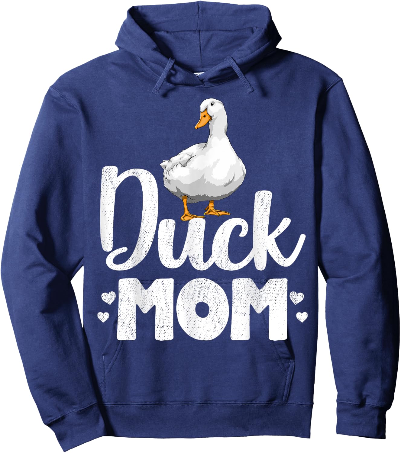 Duck Mom Shirt Funny Water Duckling Gifts Hoodie - Hoodie | Navy