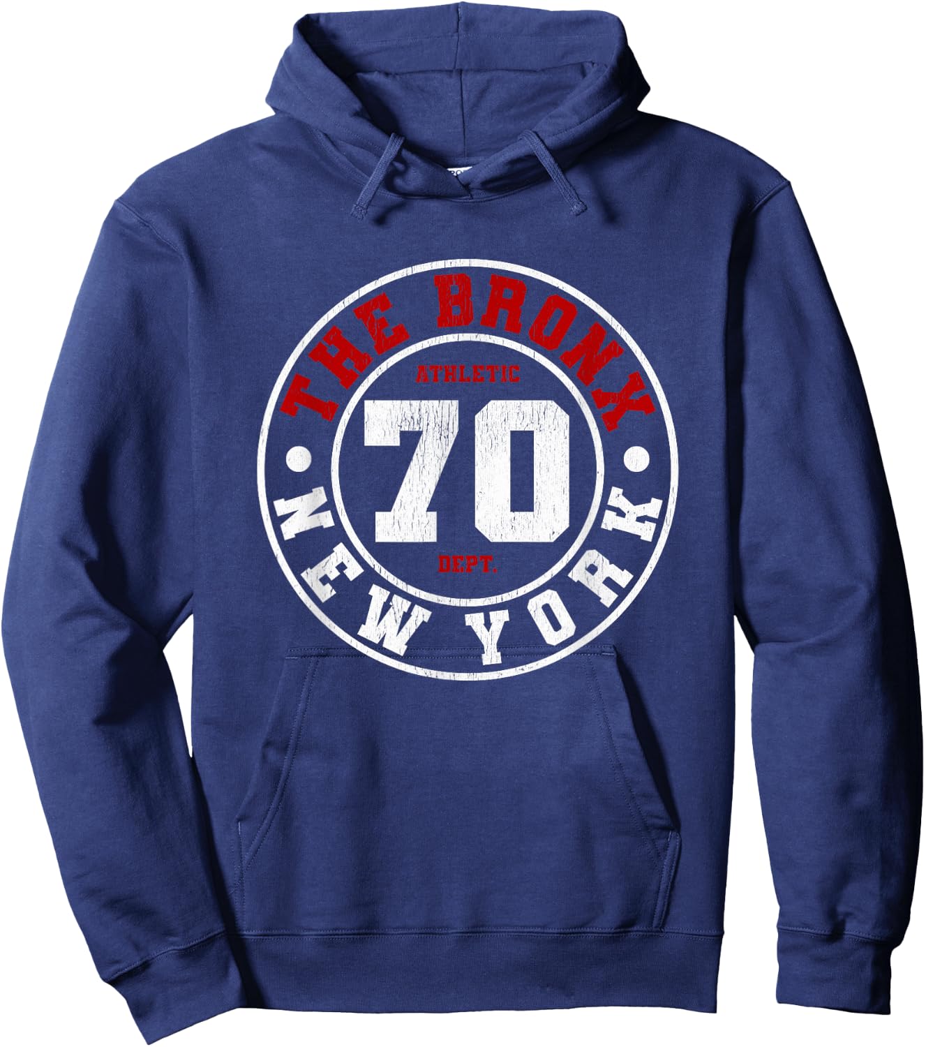 New York The Bronx 70 born in 1970 Hoodie - Hoodie | Navy