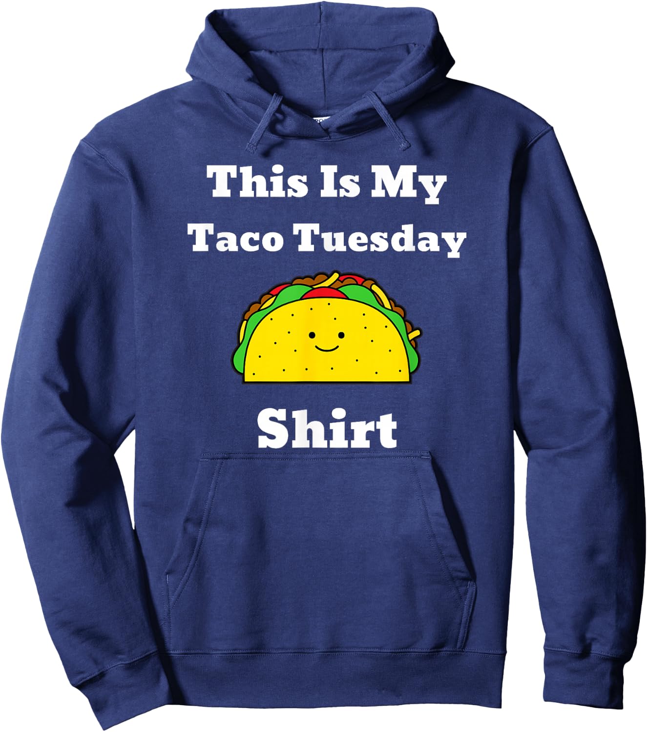 This Is My Taco Tuesday Shirt Hoodie - Hoodie | Navy