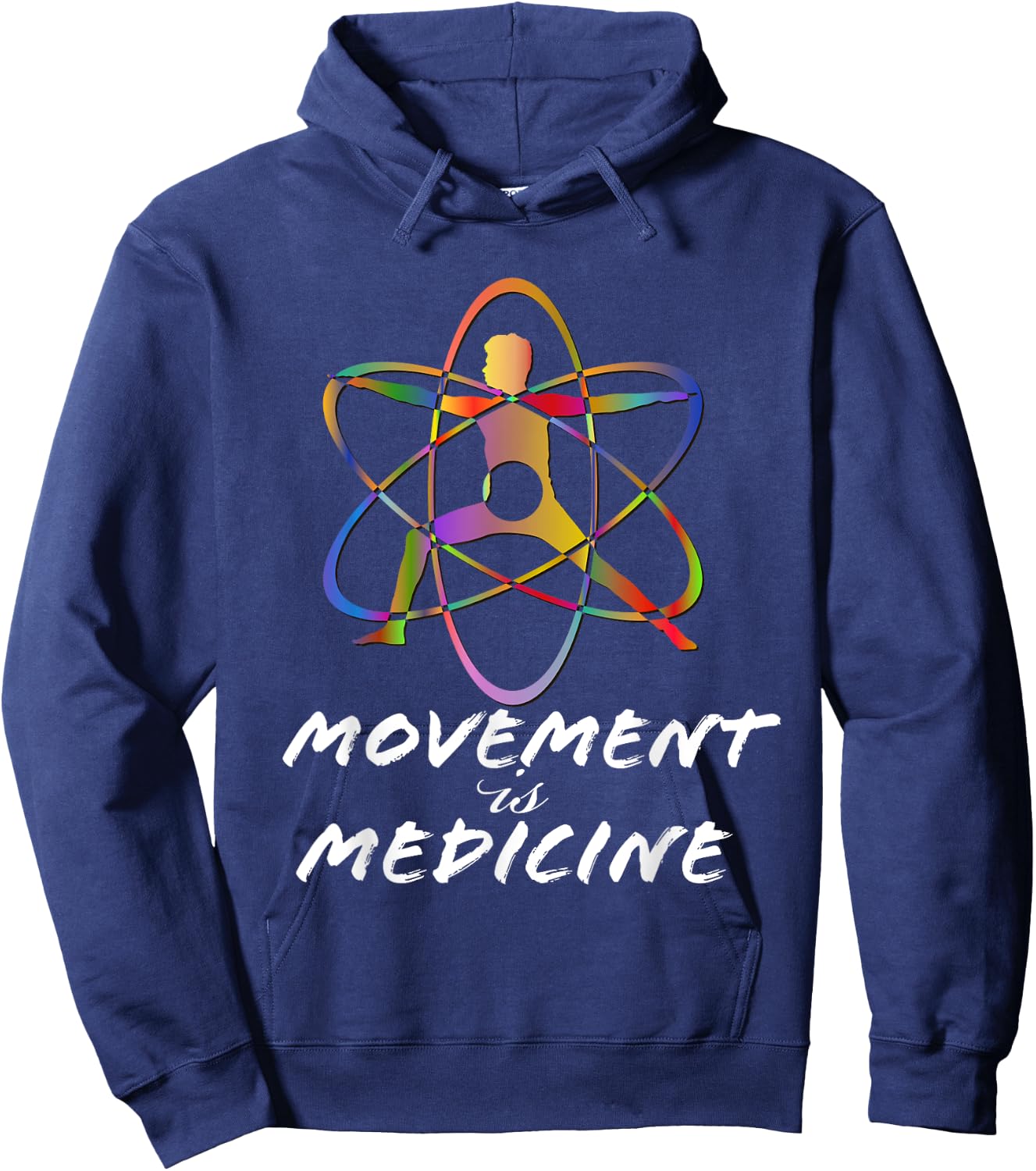 Movement is Medicine. Sports Medicine. Exercise design. Hoodie - Hoodie | Navy